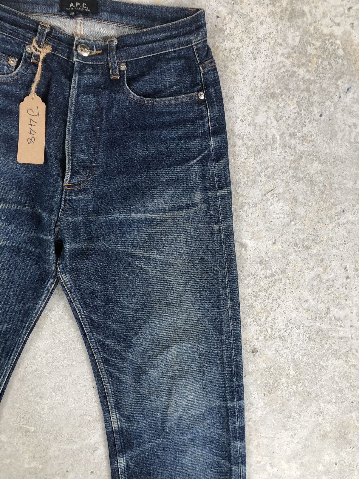 A.P.C. A.P.C Selvedge Distressed Jeans Made in japan Size US 28 / EU 44 - 5 Thumbnail