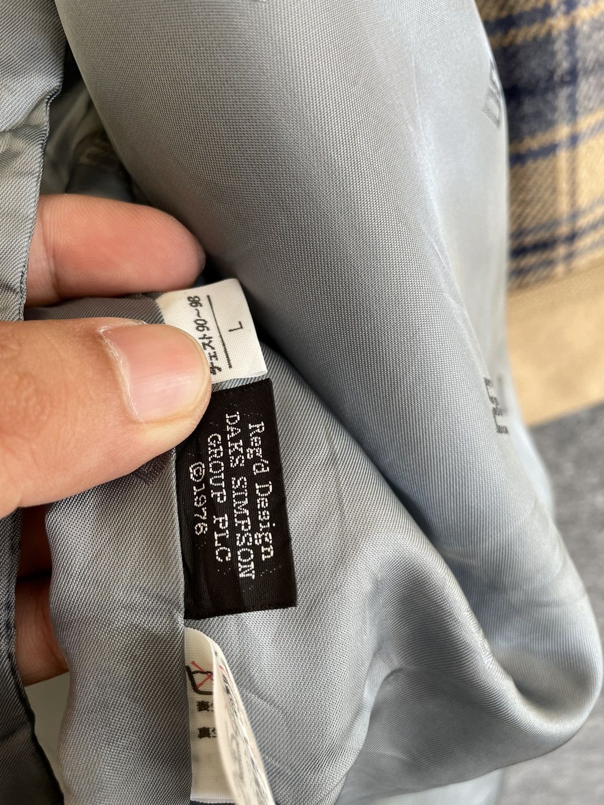 DAKS VINTAGE DAKS LONDON JACKET Size US L / EU 52-54 / 3 - 7 Thumbnail