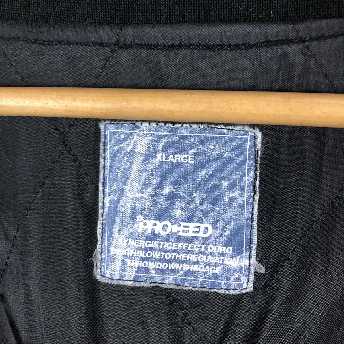 Japanese Brand PROEED VARSITY JACKET BIG LOGO EMBROIDERY Size US XL / EU 56 / 4 - 9 Thumbnail