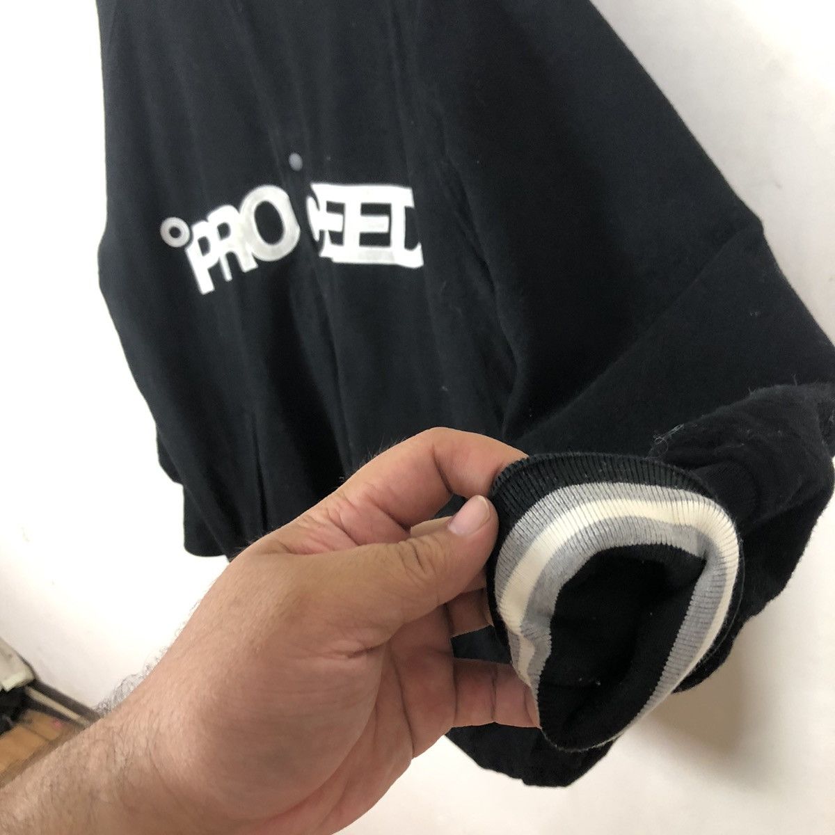 Japanese Brand PROEED VARSITY JACKET BIG LOGO EMBROIDERY Size US XL / EU 56 / 4 - 5 Thumbnail