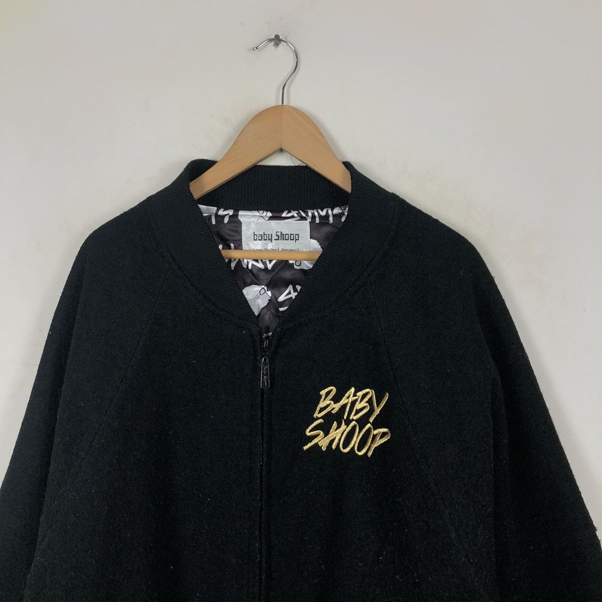 Japanese Brand BABY SHOOP BOMBER JACKET Size US L / EU 52-54 / 3 - 4 Thumbnail