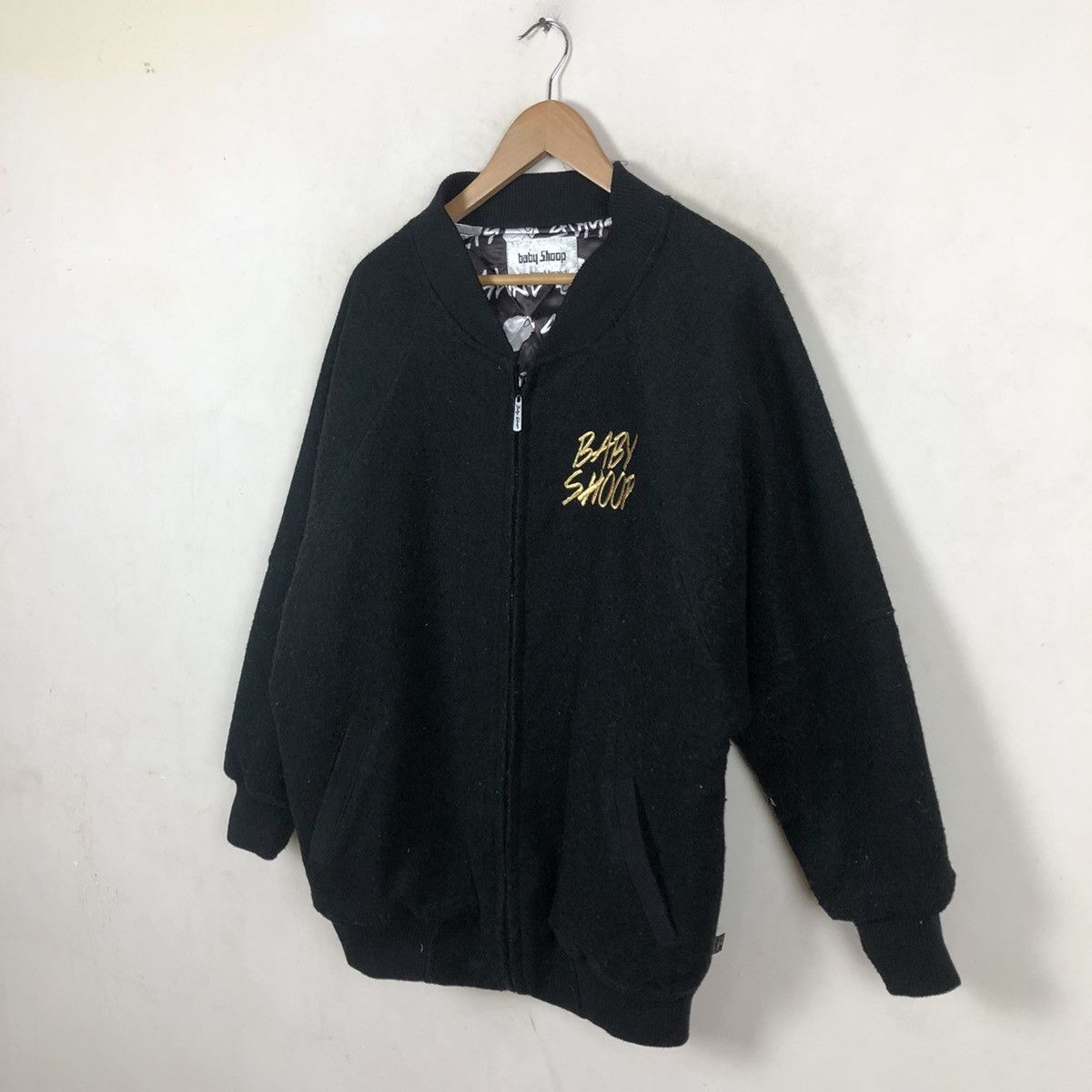Japanese Brand BABY SHOOP BOMBER JACKET Size US L / EU 52-54 / 3 - 3 Thumbnail