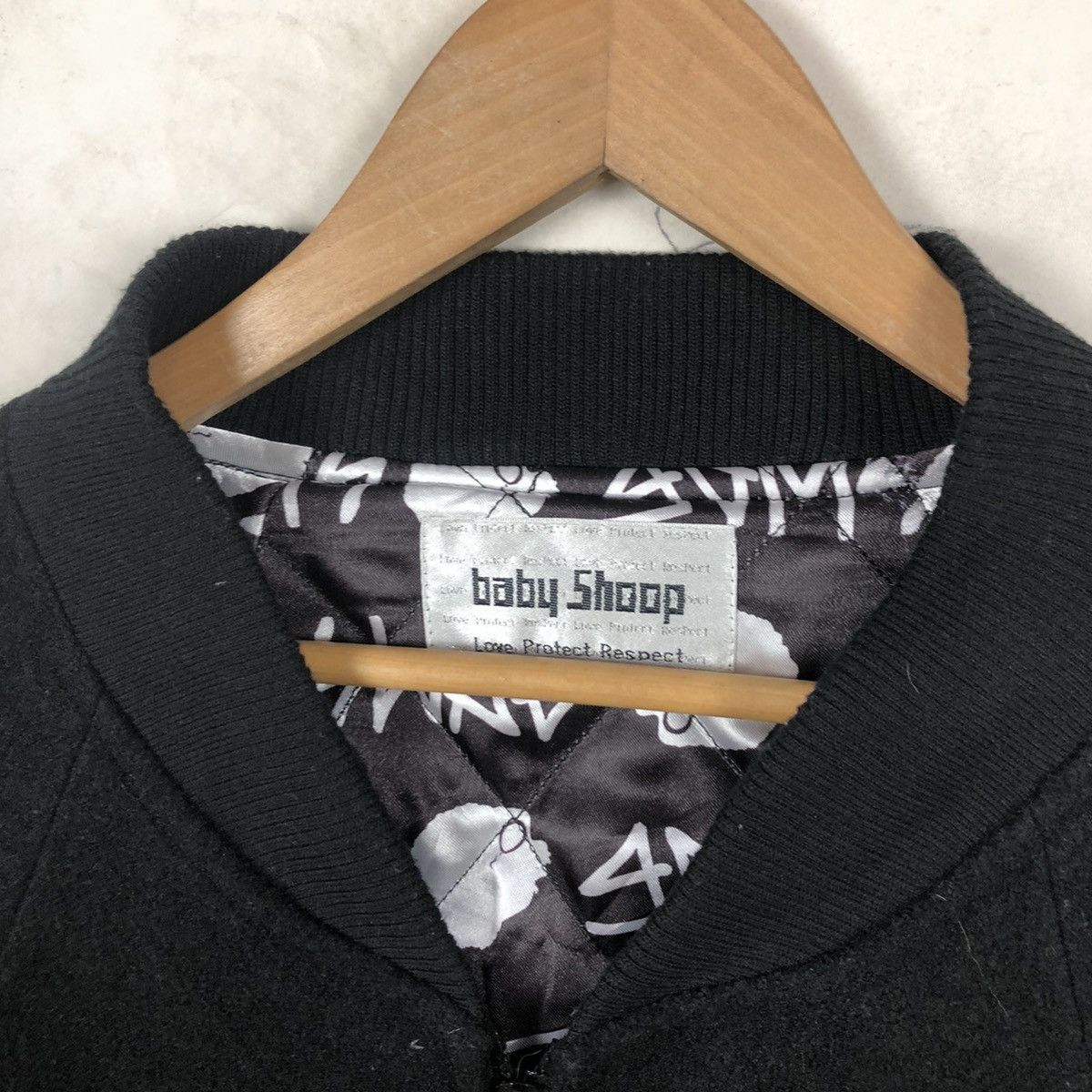 Japanese Brand BABY SHOOP BOMBER JACKET Size US L / EU 52-54 / 3 - 7 Thumbnail