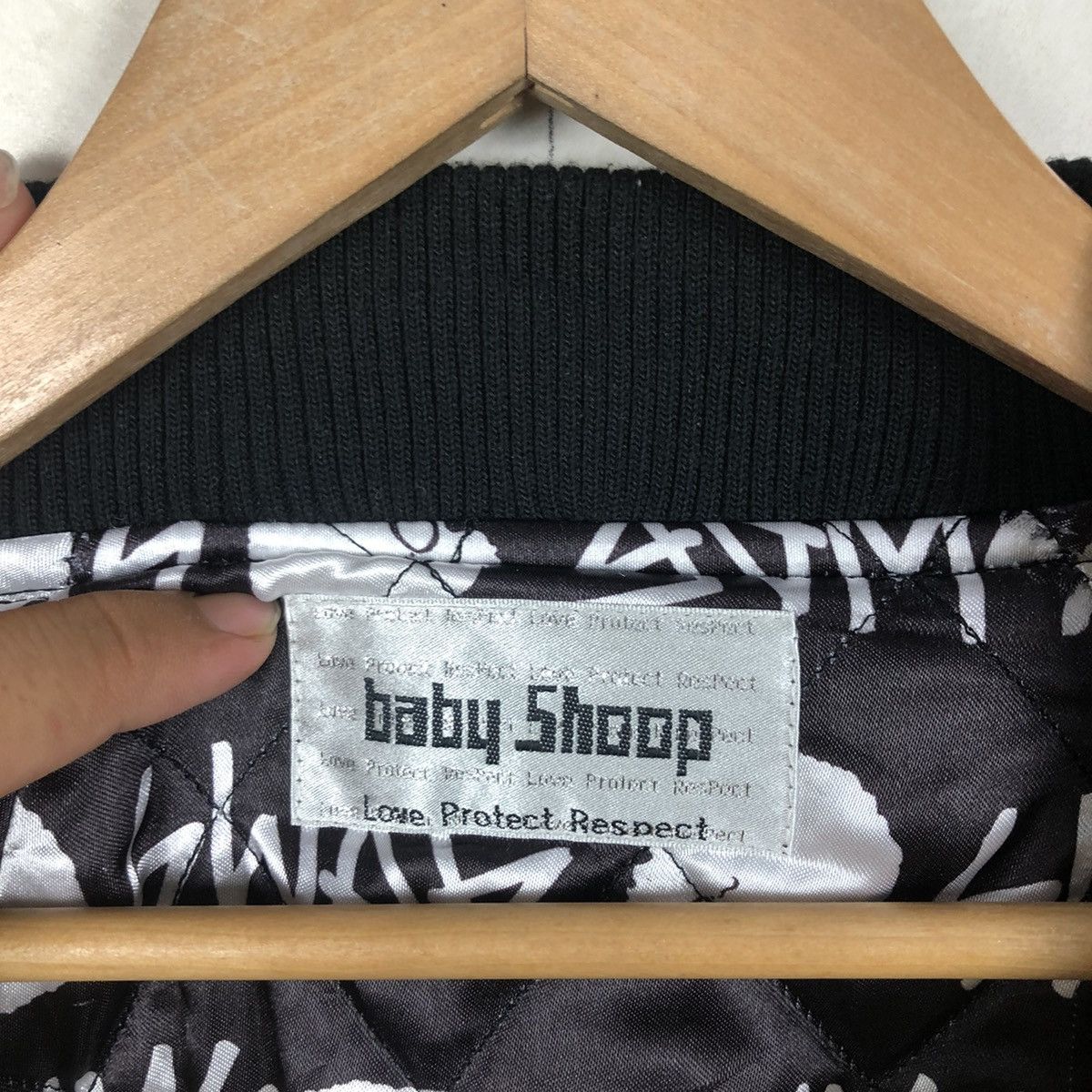Japanese Brand BABY SHOOP BOMBER JACKET Size US L / EU 52-54 / 3 - 13 Thumbnail
