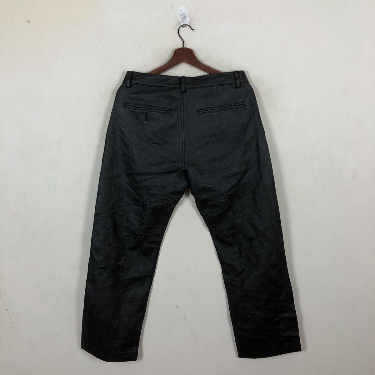 Japanese Brand SOFT LEATHER PANTS GL HEART Size US 32 / EU 48 - 5 Thumbnail