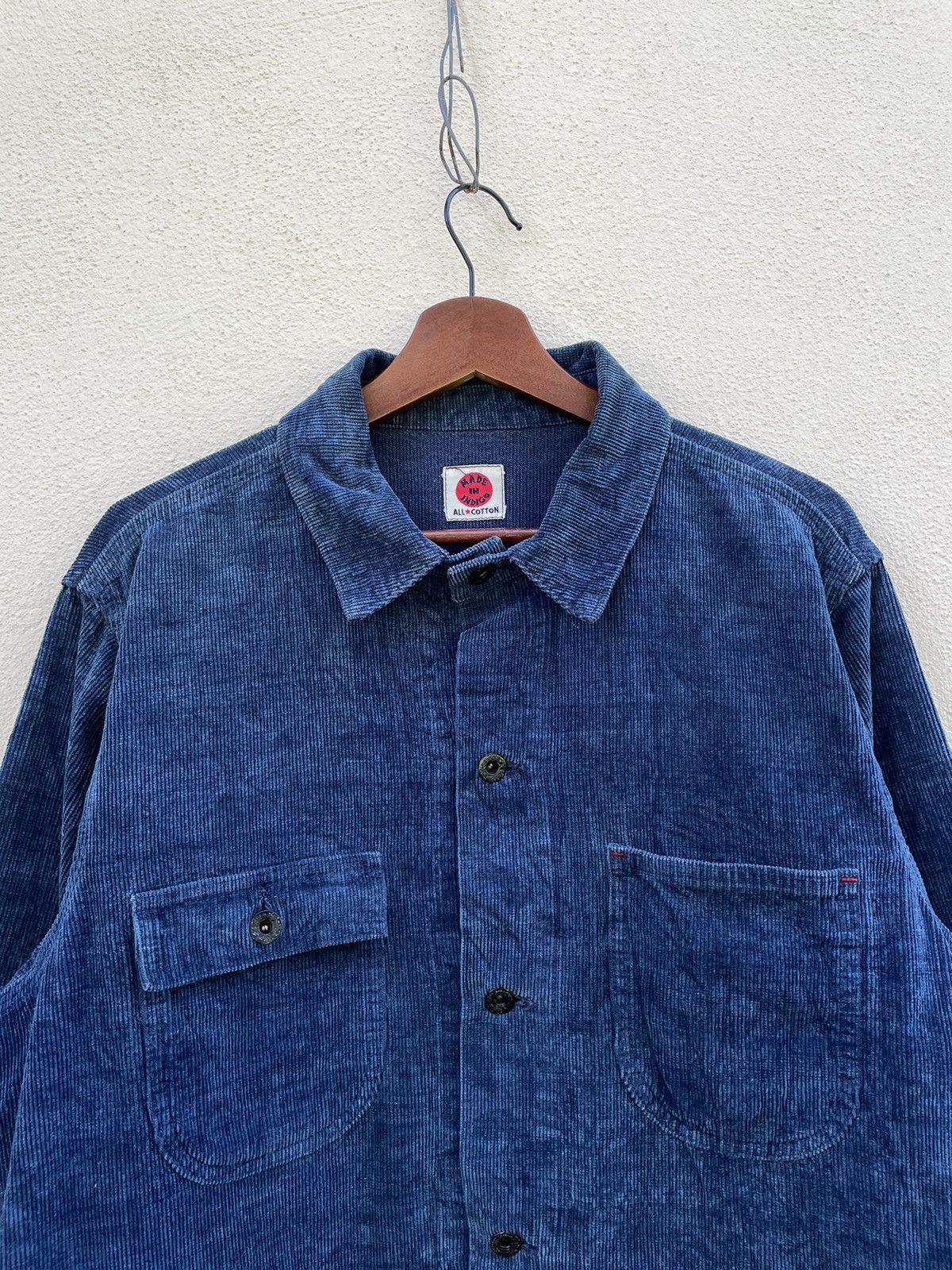 Indigo MADE IN INDIGO CORDUROY JACKET Size US M / EU 48-50 / 2 - 2 Thumbnail