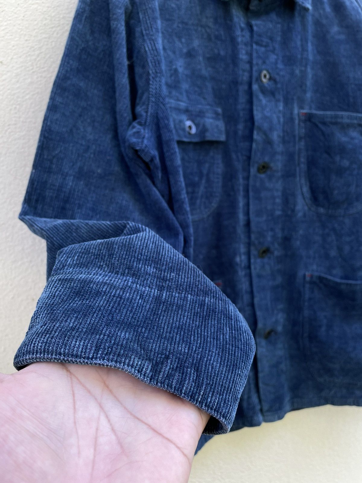 Indigo MADE IN INDIGO CORDUROY JACKET Size US M / EU 48-50 / 2 - 7 Thumbnail