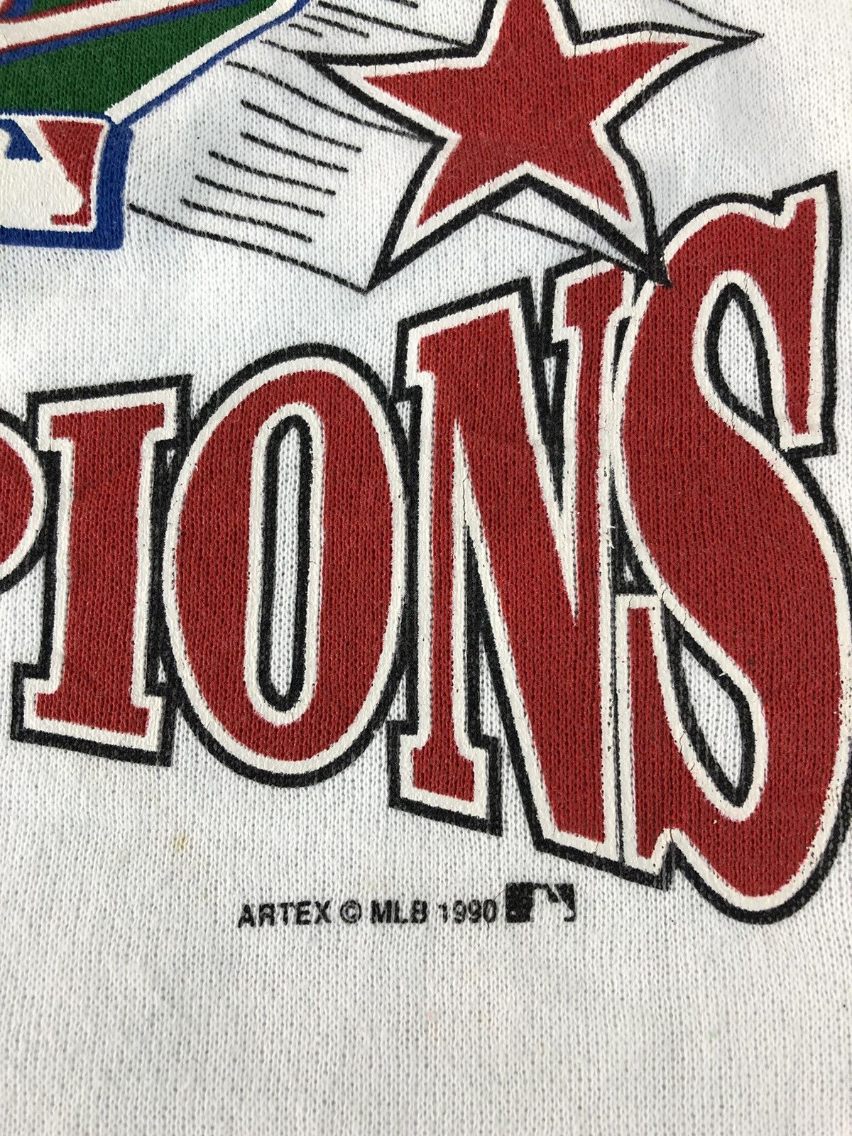 MLB MLB Artex 1990 World Series Cincinmati Reds Graphic Screen Size US XXL / EU 58 / 5 - 5 Thumbnail