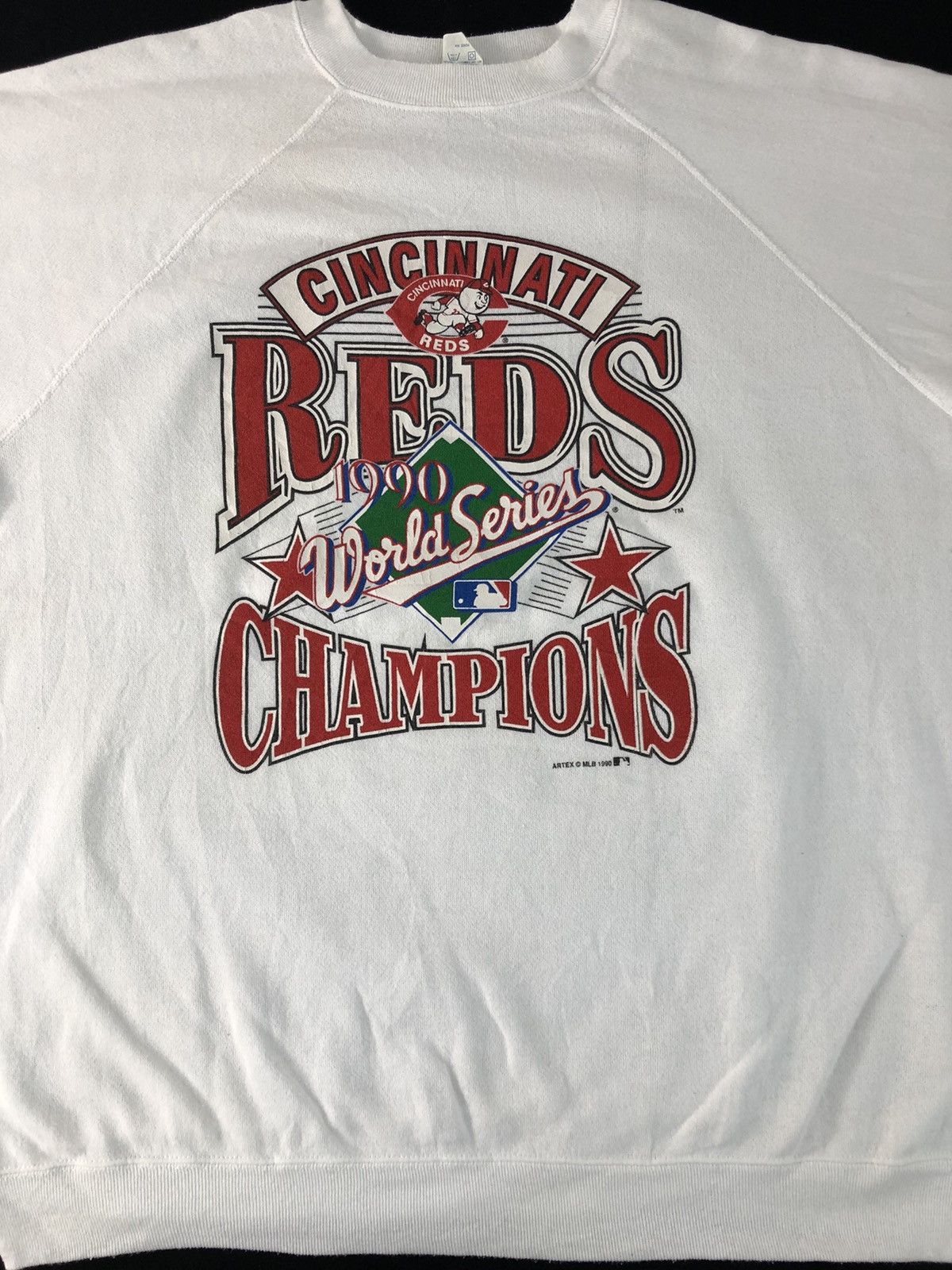 MLB MLB Artex 1990 World Series Cincinmati Reds Graphic Screen Size US XXL / EU 58 / 5 - 3 Thumbnail