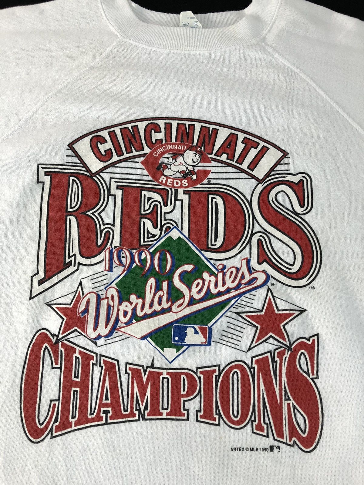 MLB MLB Artex 1990 World Series Cincinmati Reds Graphic Screen Size US XXL / EU 58 / 5 - 4 Thumbnail