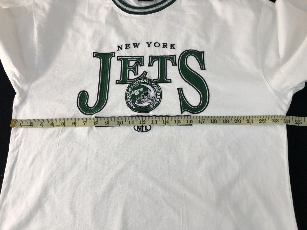 NFL NFL Team Apparel New York Jets Spell Out Embroidery Logo Size US XL / EU 56 / 4 - 8 Thumbnail