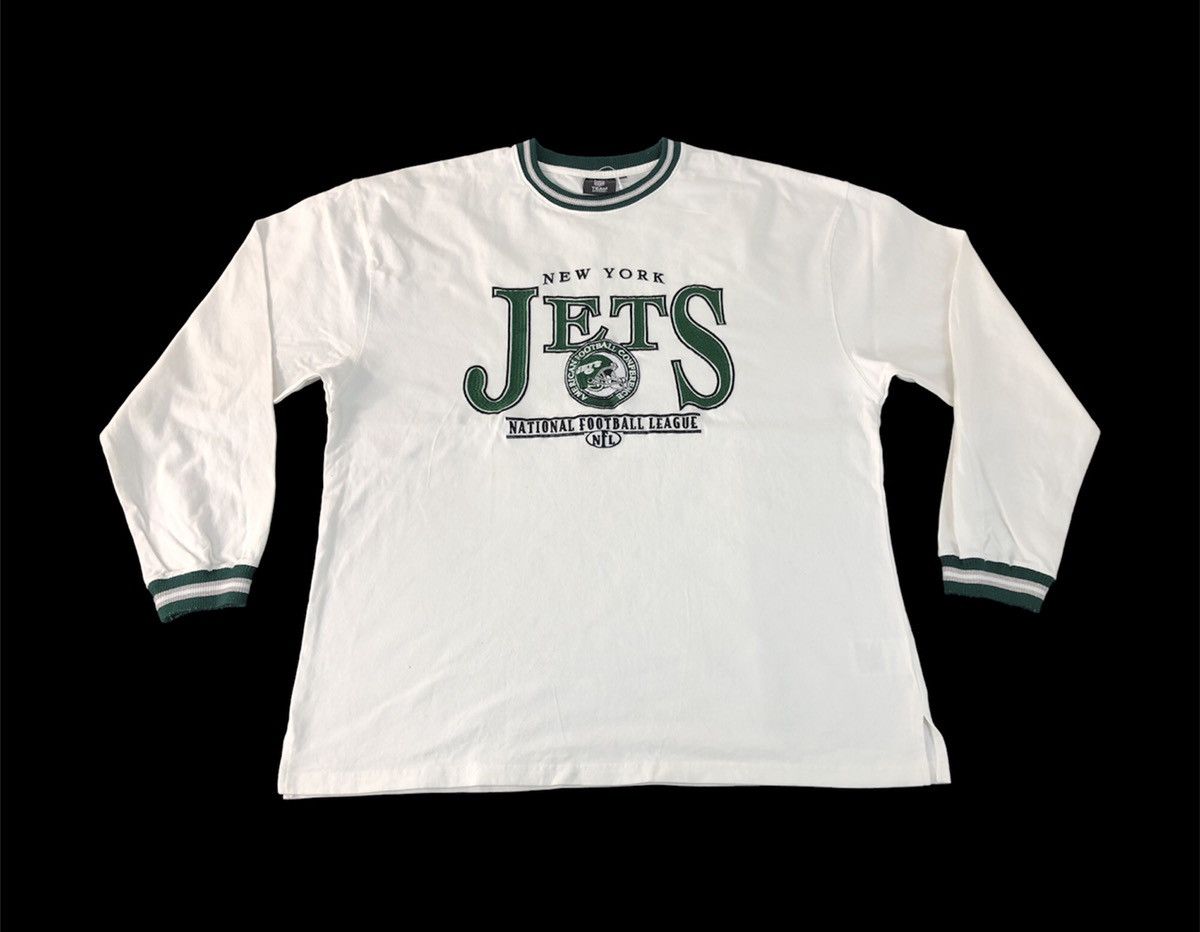 NFL NFL Team Apparel New York Jets Spell Out Embroidery Logo Size US XL / EU 56 / 4 - 1 Thumbnail