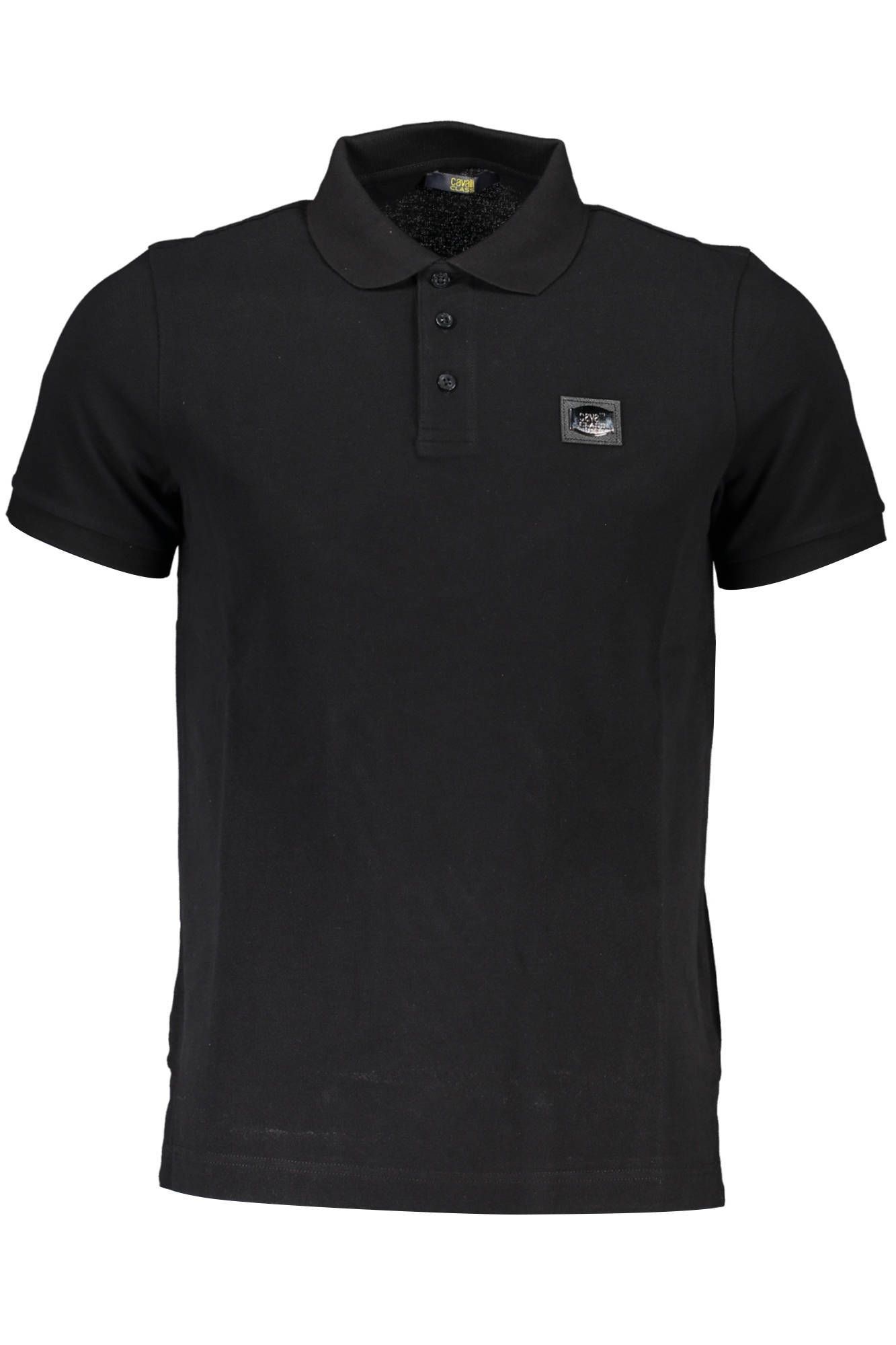 Cavalli Class Cavalli Class Black Cotton Polo Shirt | Grailed