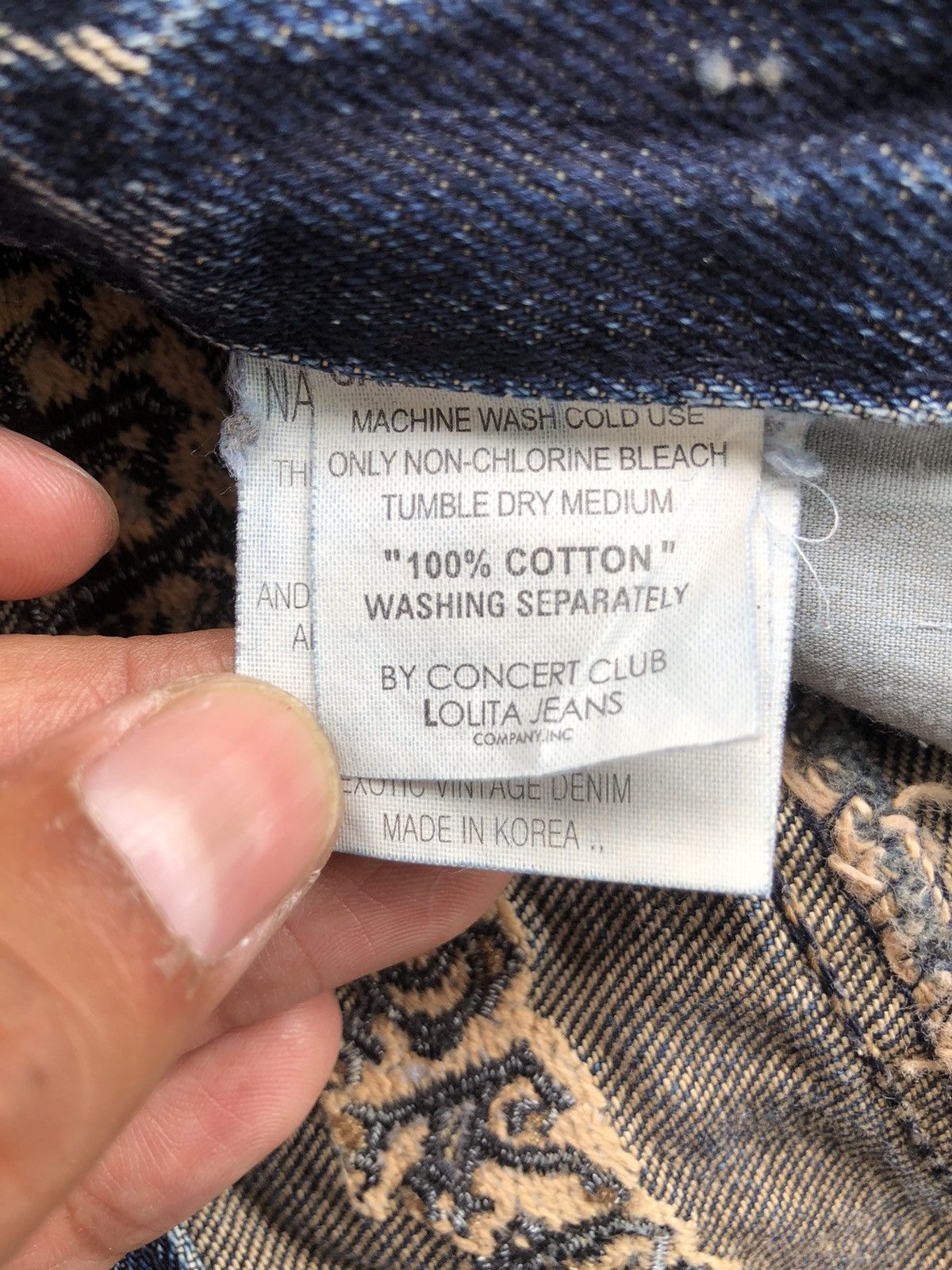 Japanese Brand Rare Yoshitomo Nara Lolita Skull Distressed Jeans Size US 30 / EU 46 - 16 Thumbnail