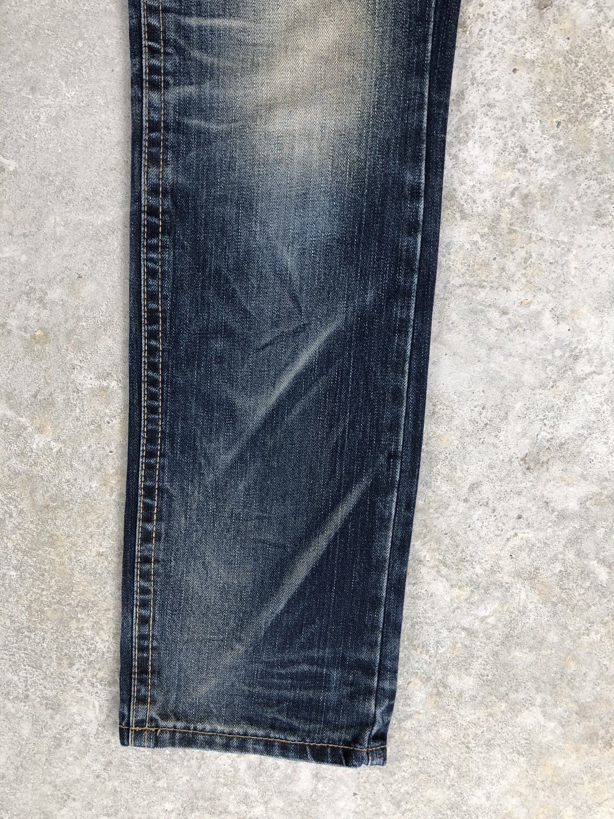 Japanese Brand Rare Yoshitomo Nara Lolita Skull Distressed Jeans Size US 30 / EU 46 - 5 Thumbnail