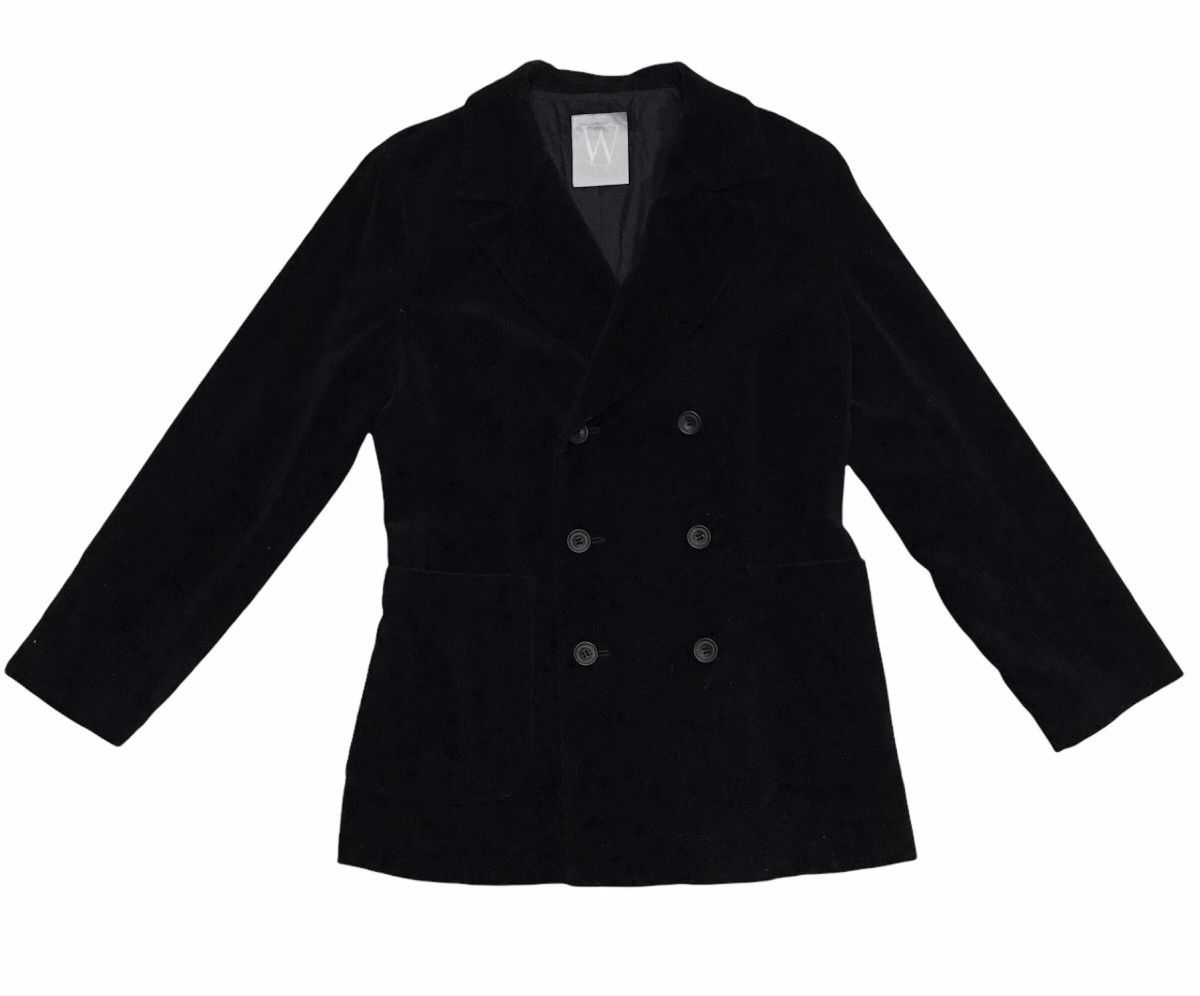 Yohji Yamamoto Workshop velvet double breasted by yohji yamamoto Size US S / EU 44-46 / 1 - 3 Thumbnail