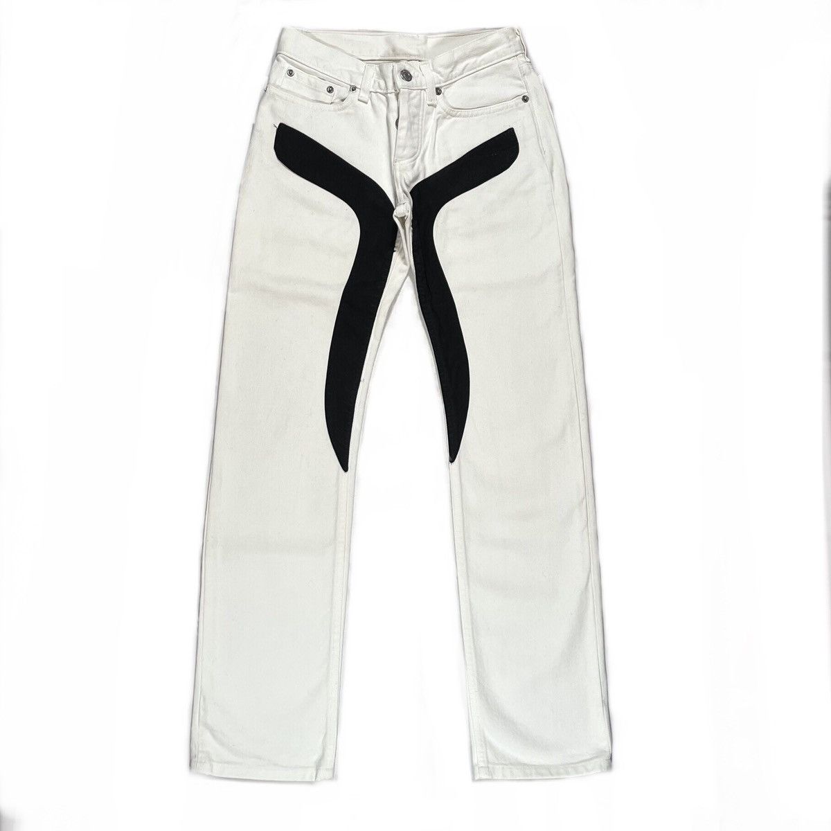 パンツ HELMUT LANG SS2003 Scissor DENIM archive SS03 Runway Scissors Denim – Archive Reloaded