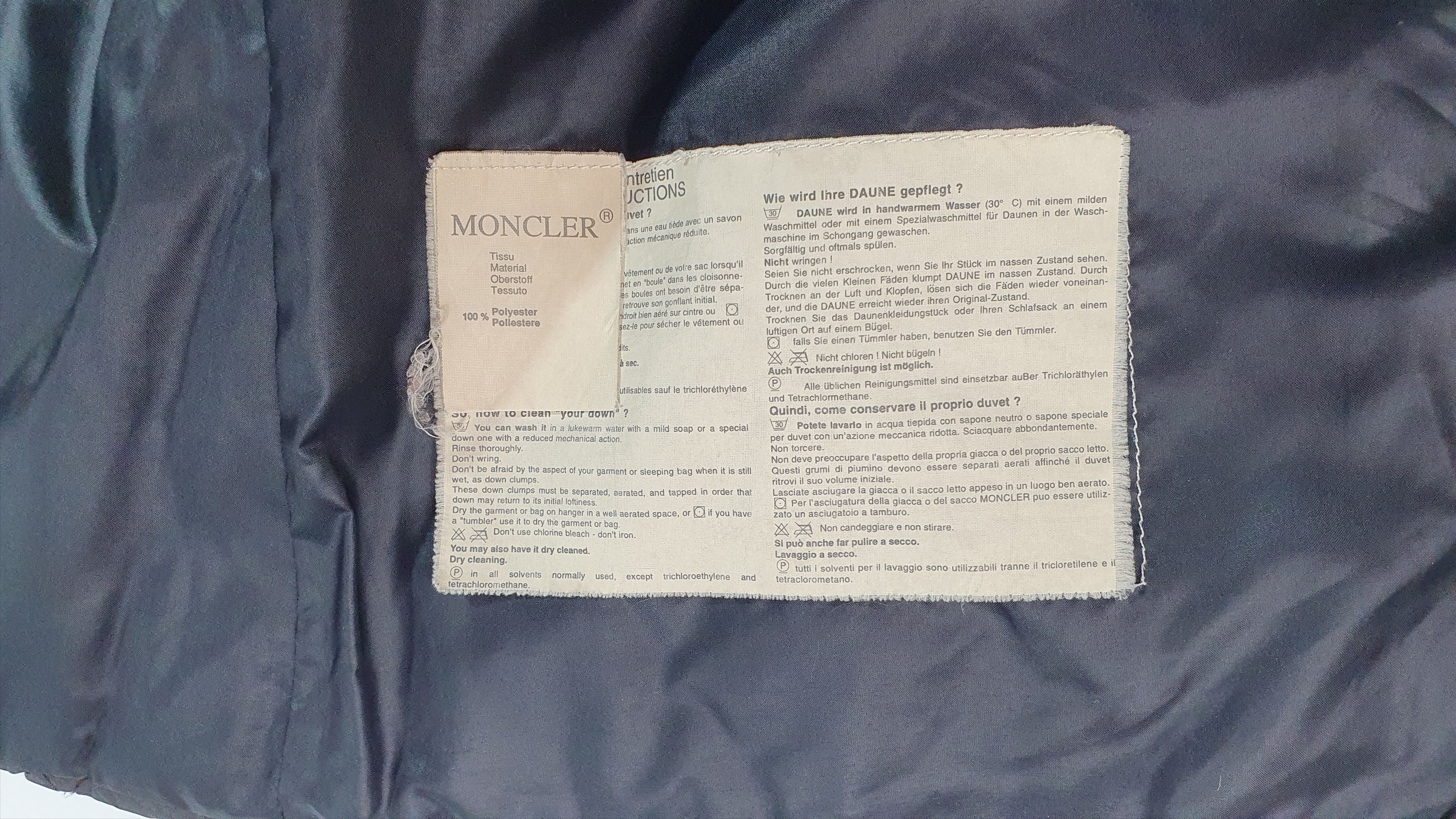 Moncler × Vintage Vintage Moncler Grenoble Quilted Down Vest Size US M / EU 48-50 / 2 - 13 Thumbnail