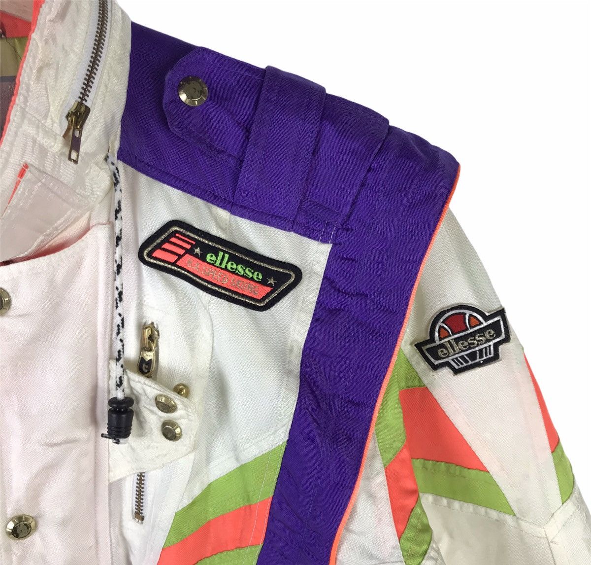 Ellesse VINTAGE SKI ELLESSE BOMBER JACKET Size US L / EU 52-54 / 3 - 5 Thumbnail