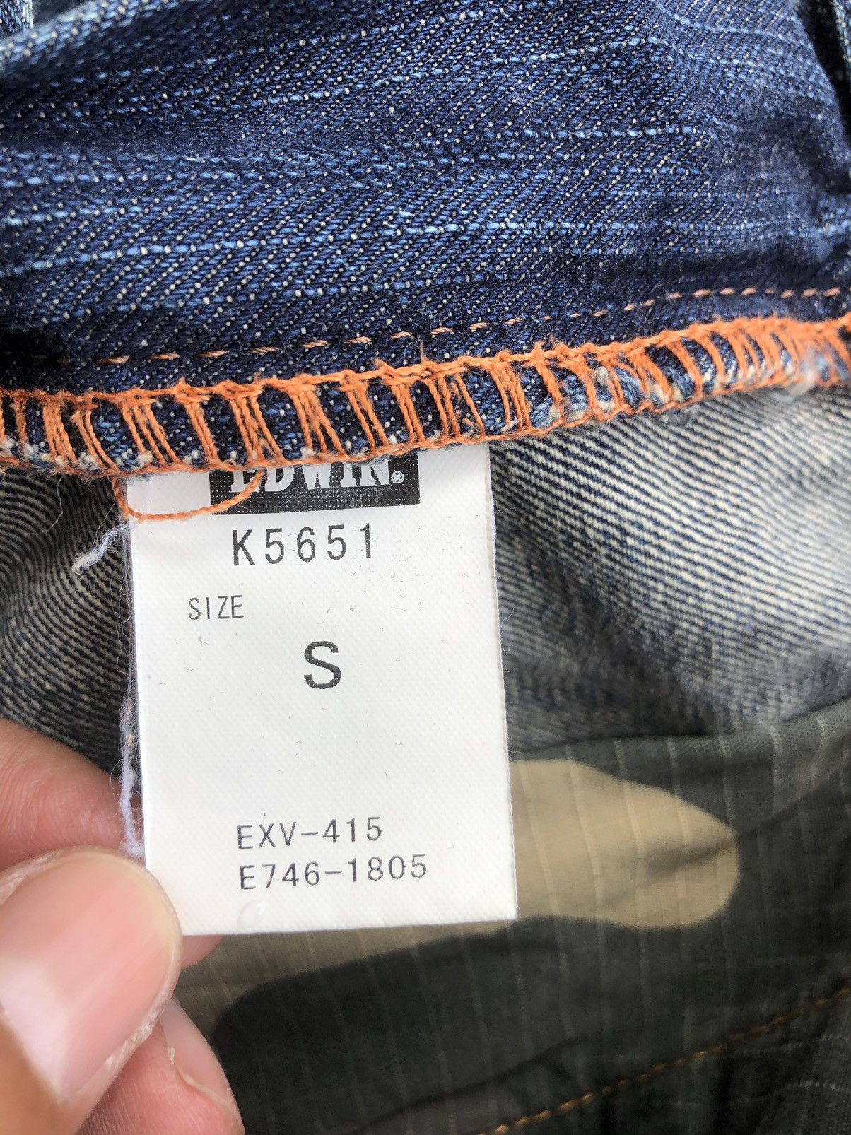 If Six Was Nine Japanese Edwin 503 Flared Jeans Cargo Pants Multipocket Size US 30 / EU 46 - 14 Thumbnail
