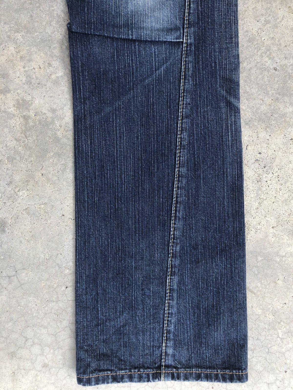 If Six Was Nine Japanese Edwin 503 Flared Jeans Cargo Pants Multipocket Size US 30 / EU 46 - 7 Thumbnail