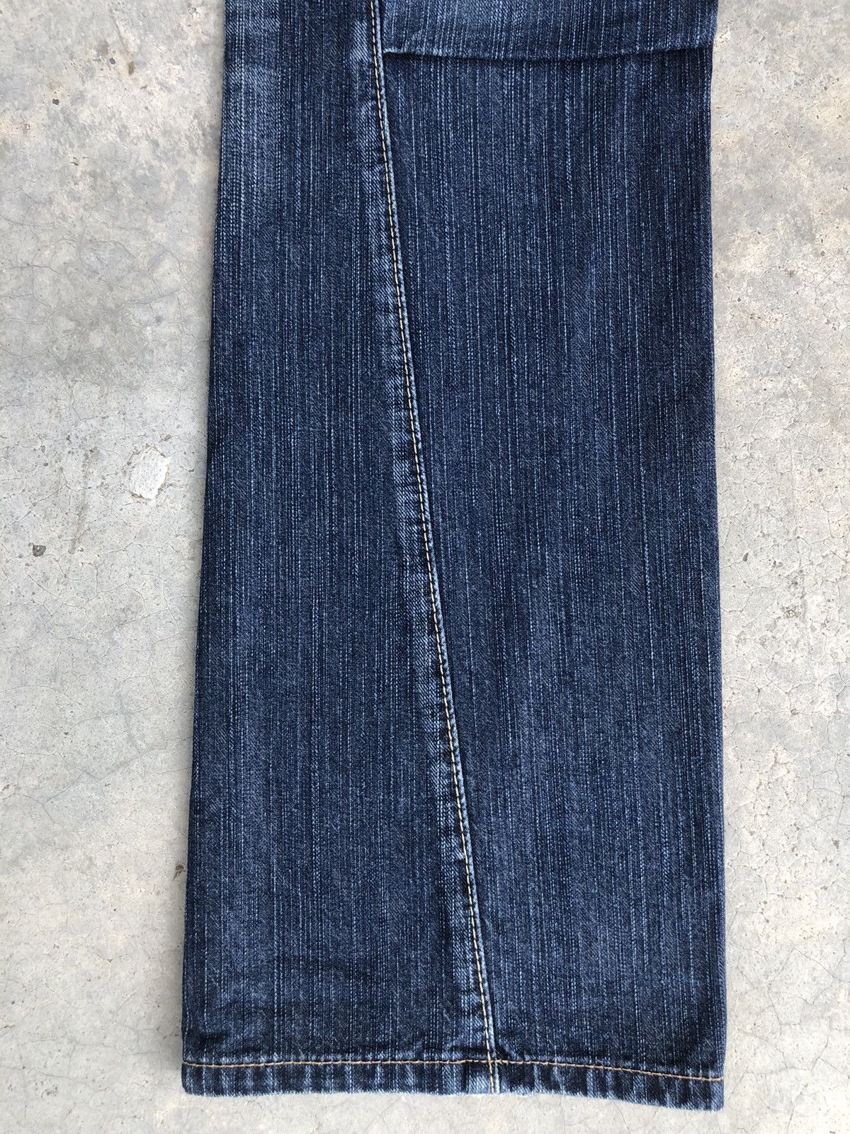 If Six Was Nine Japanese Edwin 503 Flared Jeans Cargo Pants Multipocket Size US 30 / EU 46 - 6 Thumbnail
