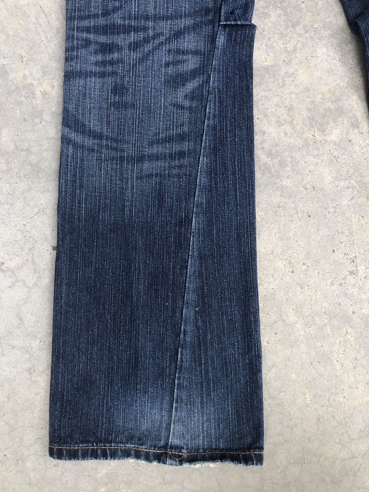 If Six Was Nine Japanese Edwin 503 Flared Jeans Cargo Pants Multipocket Size US 30 / EU 46 - 11 Thumbnail