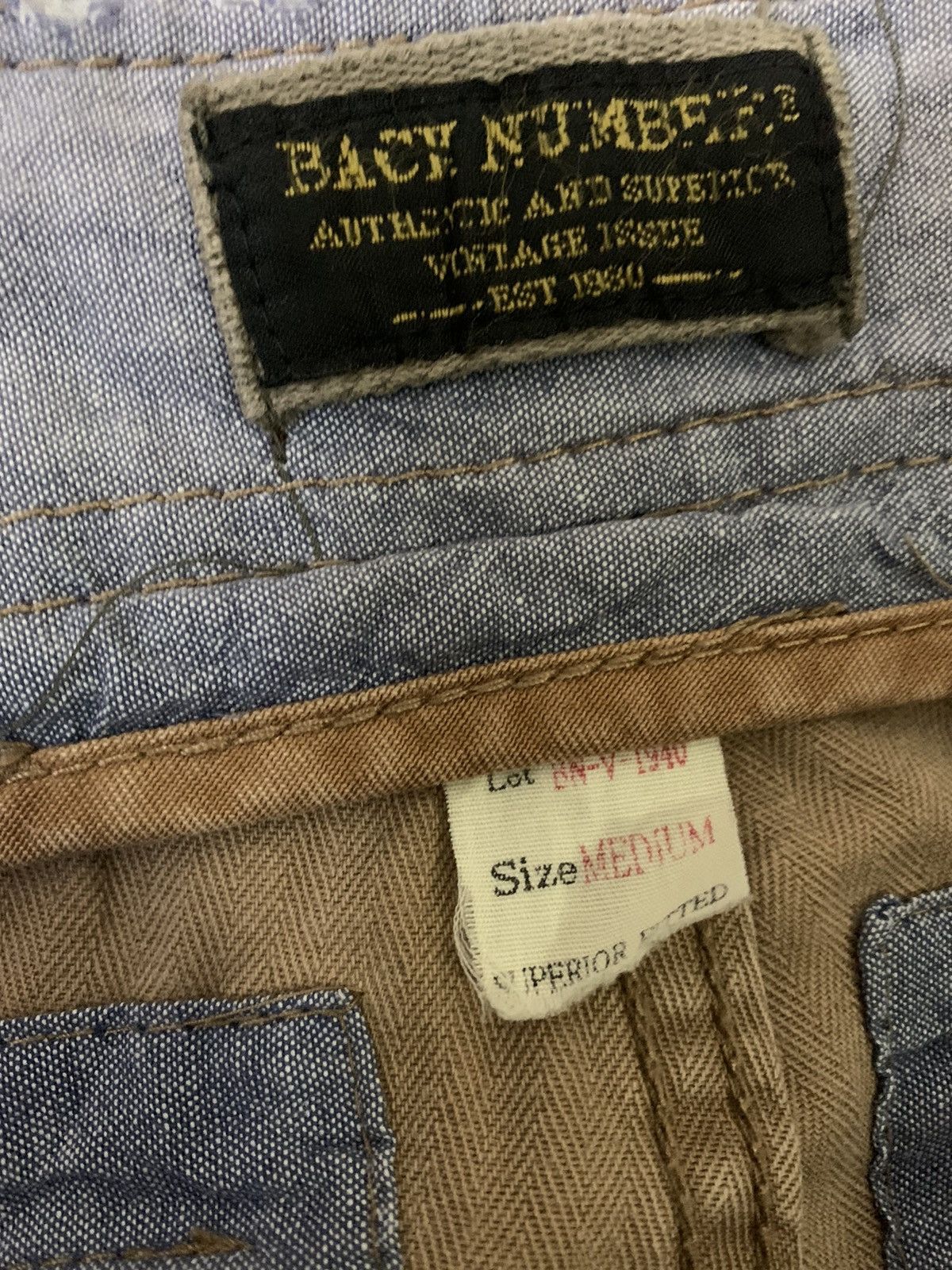 Japanese Brand Back Number Up Armored Cargo Pants Multipocket Pants Size US 33 - 8 Thumbnail