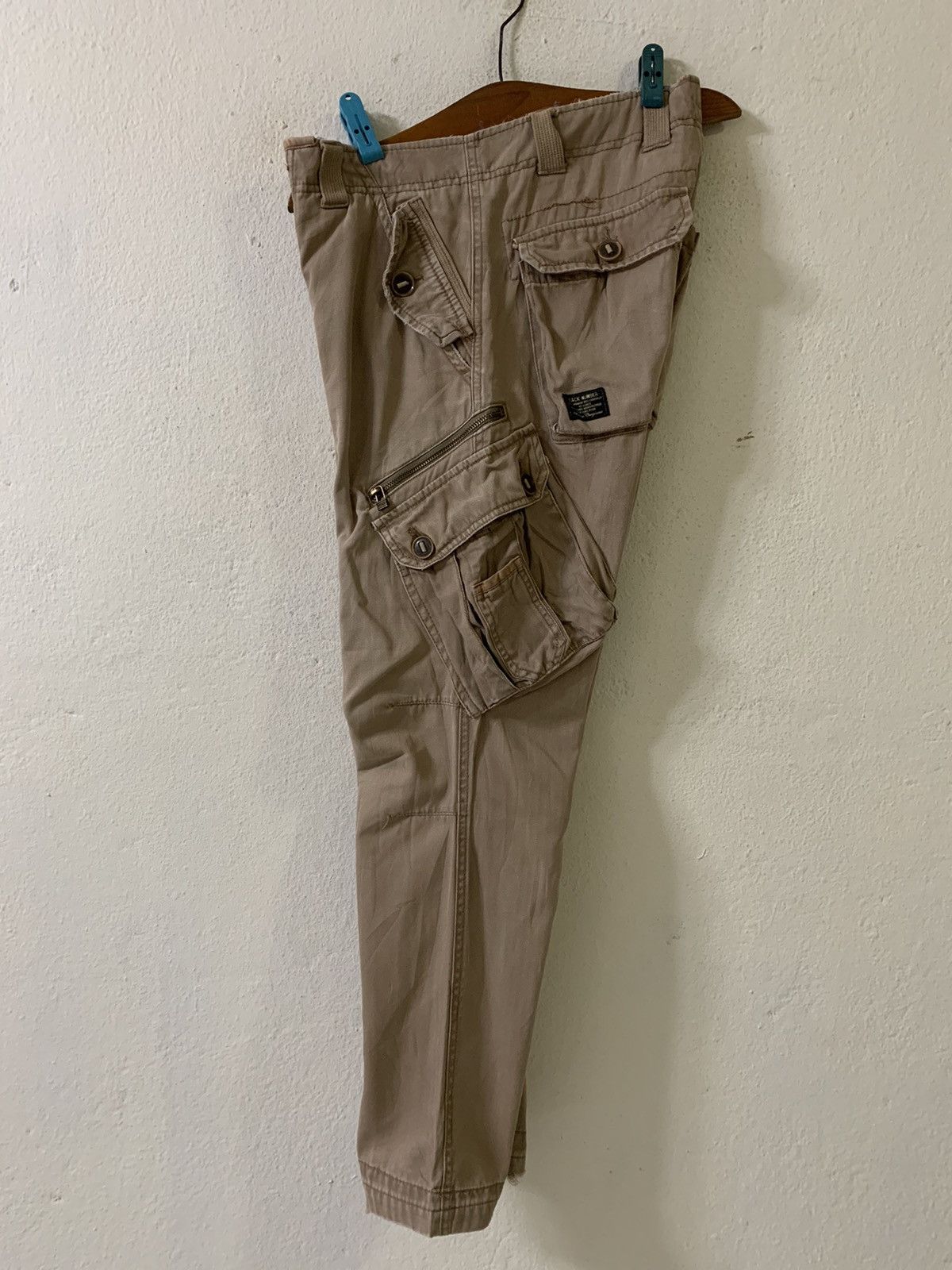 Japanese Brand Back Number Up Armored Cargo Pants Multipocket Pants Size US 33 - 10 Thumbnail