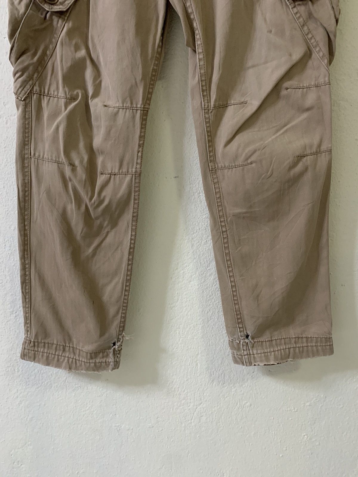 Japanese Brand Back Number Up Armored Cargo Pants Multipocket Pants Size US 33 - 2 Thumbnail