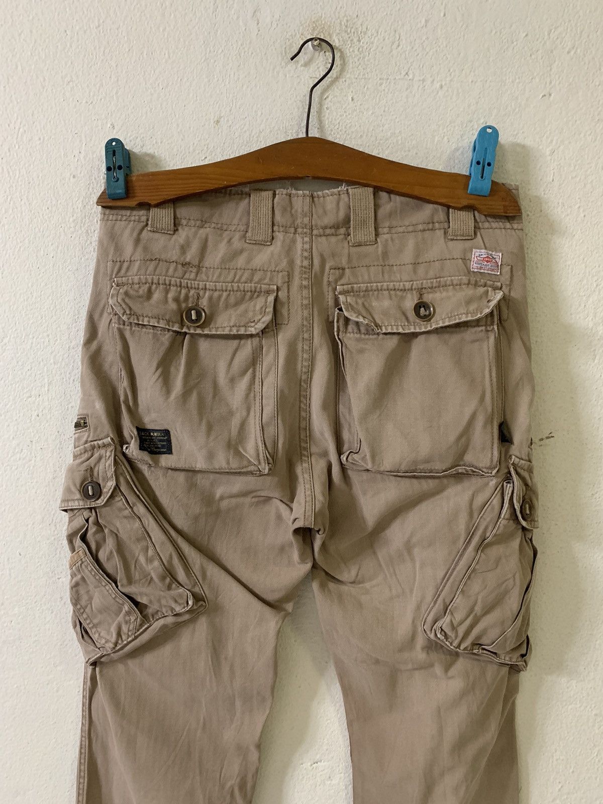 Japanese Brand Back Number Up Armored Cargo Pants Multipocket Pants Size US 33 - 6 Thumbnail