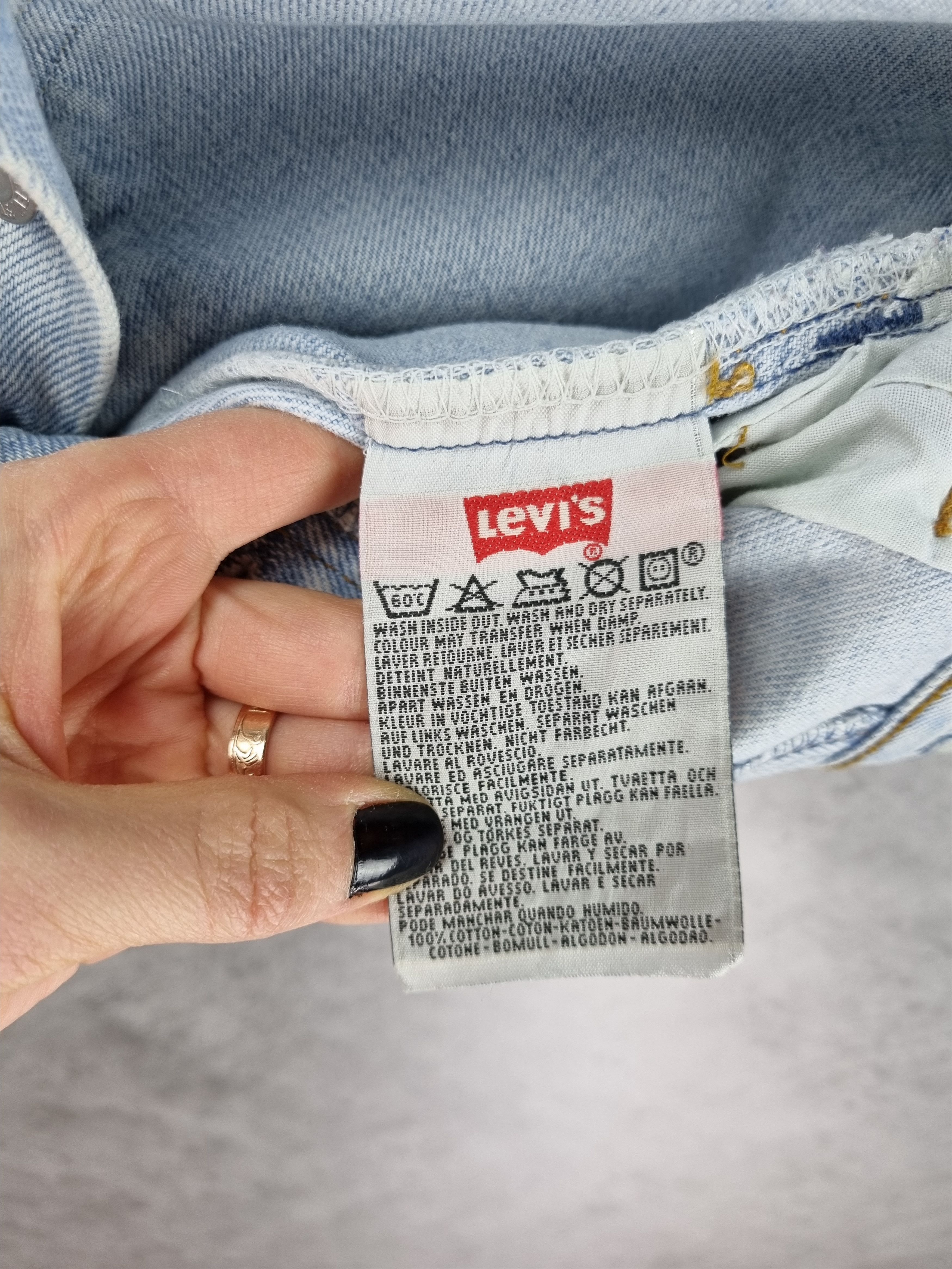 Levi's × Levi's Vintage Clothing 90s Dirty Unique Levis 501 Aesthetic Vintage Jeans Size US 32 / EU 48 - 8 Thumbnail