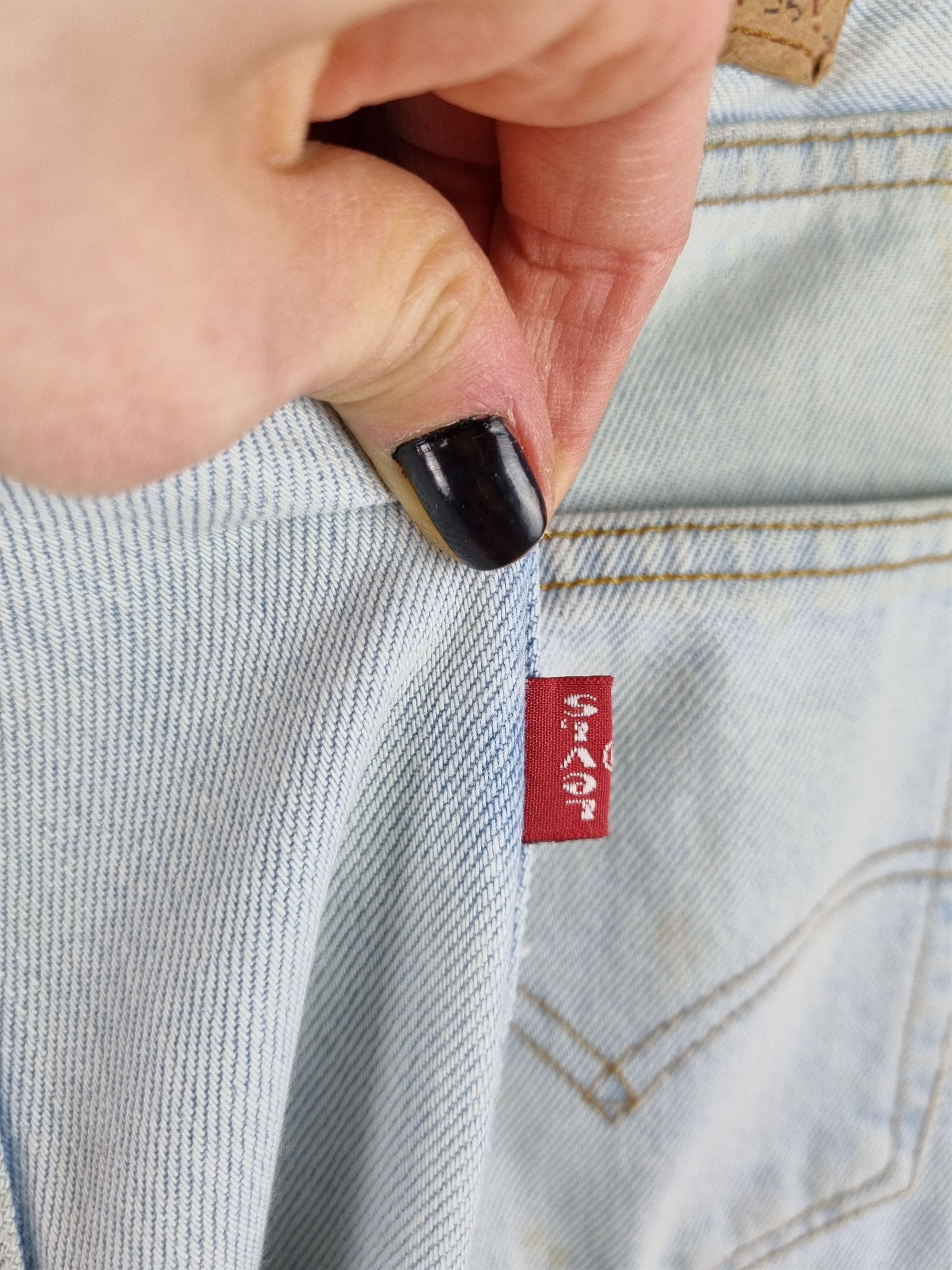Levi's × Levi's Vintage Clothing 90s Dirty Unique Levis 501 Aesthetic Vintage Jeans Size US 32 / EU 48 - 14 Thumbnail