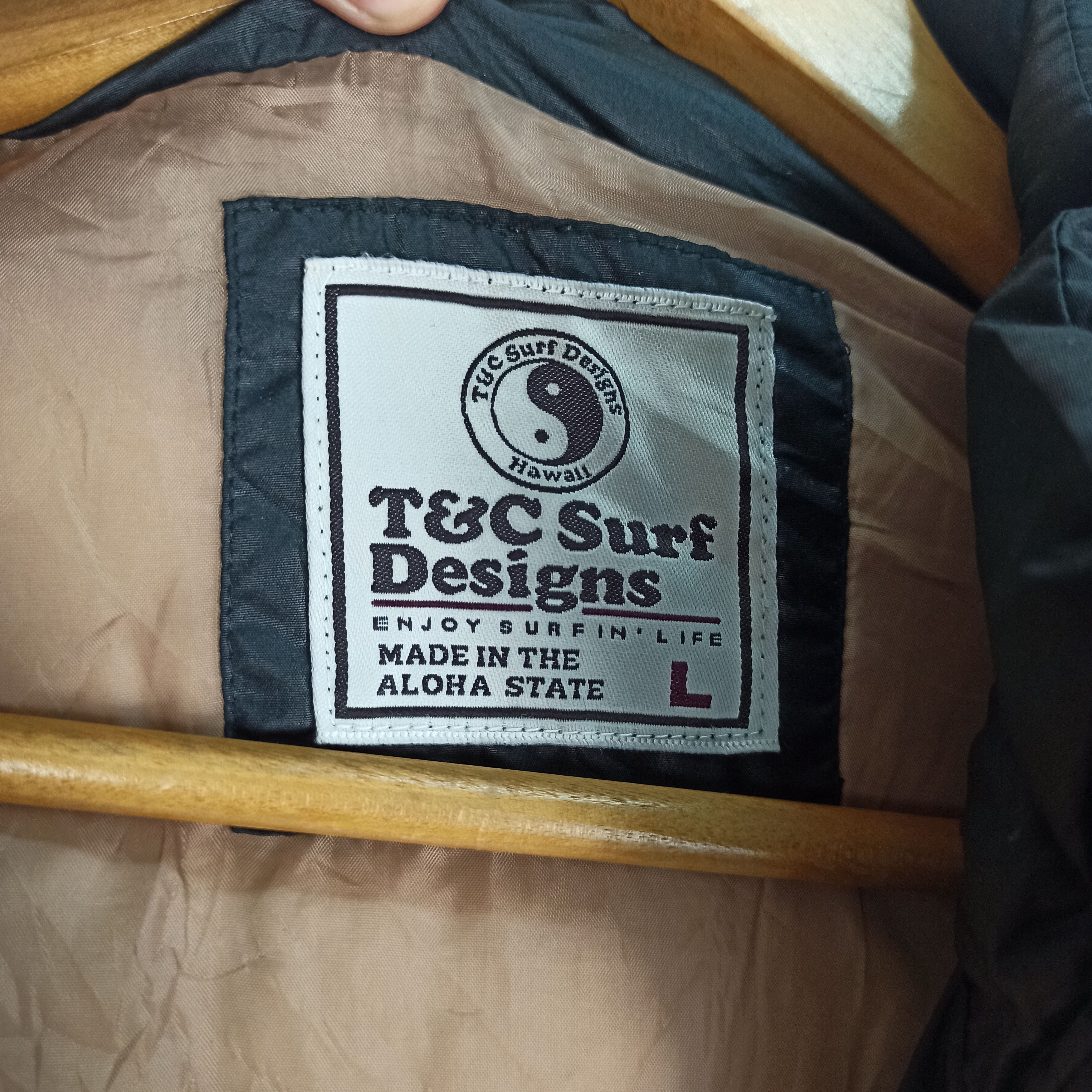 Japanese Brand 🔥Rare🔥 T&C Surf Designs Puffer Jacket Vest Style Size US L / EU 52-54 / 3 - 6 Thumbnail