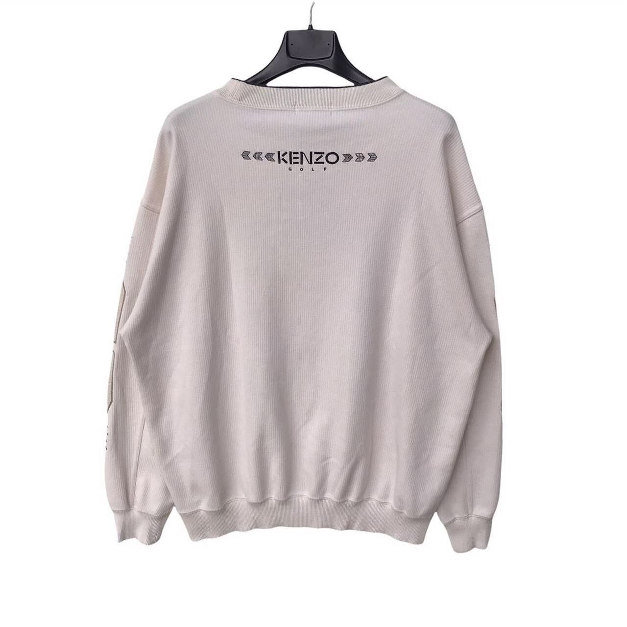 Japanese Brand × Vintage Vintage 90s Kenzo Golf Sweatshirt Size US L / EU 52-54 / 3 - 2 Thumbnail