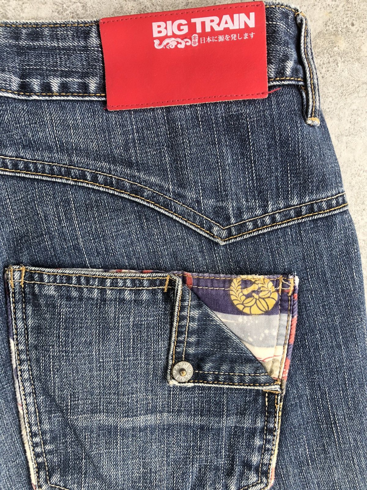 Japanese Brand Japanese Big Train Embroidered Jeans Size US 34 / EU 50 - 13 Thumbnail