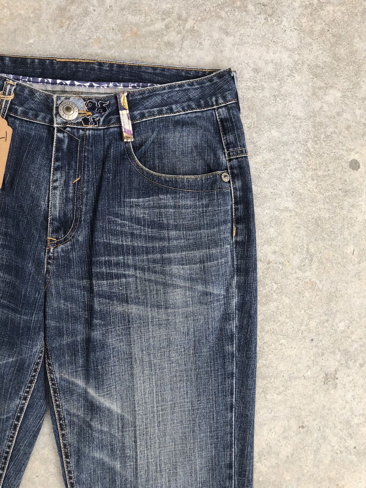 Japanese Brand Japanese Big Train Embroidered Jeans Size US 34 / EU 50 - 6 Thumbnail