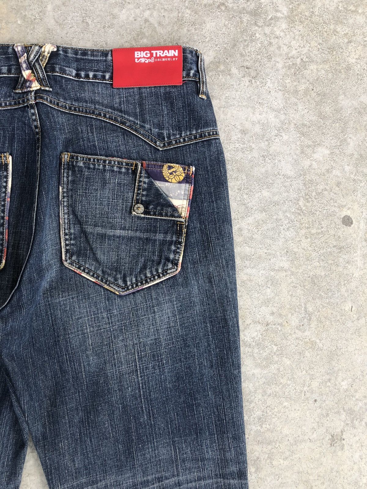 Japanese Brand Japanese Big Train Embroidered Jeans Size US 34 / EU 50 - 10 Thumbnail