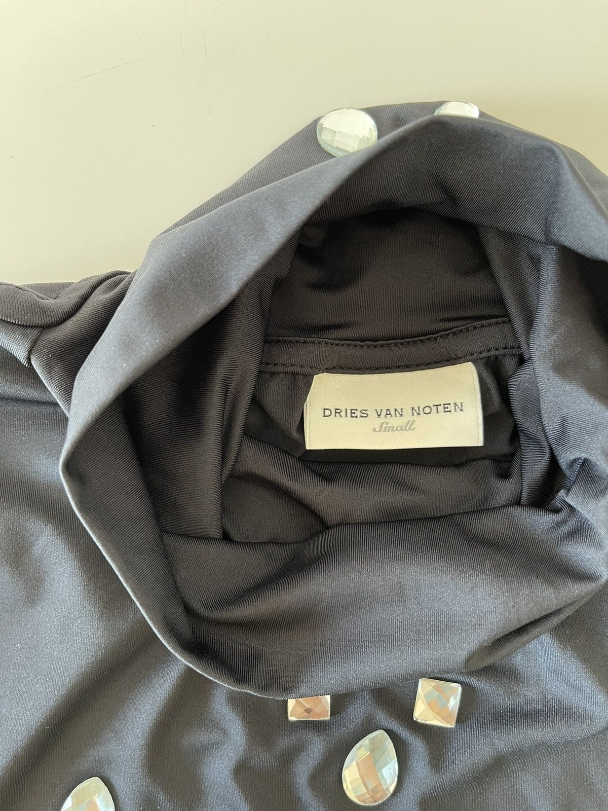 Dries Van Noten Heyser Jewel Turtleneck T-Shirt Size S / US 4 / IT 40 - 3 Thumbnail