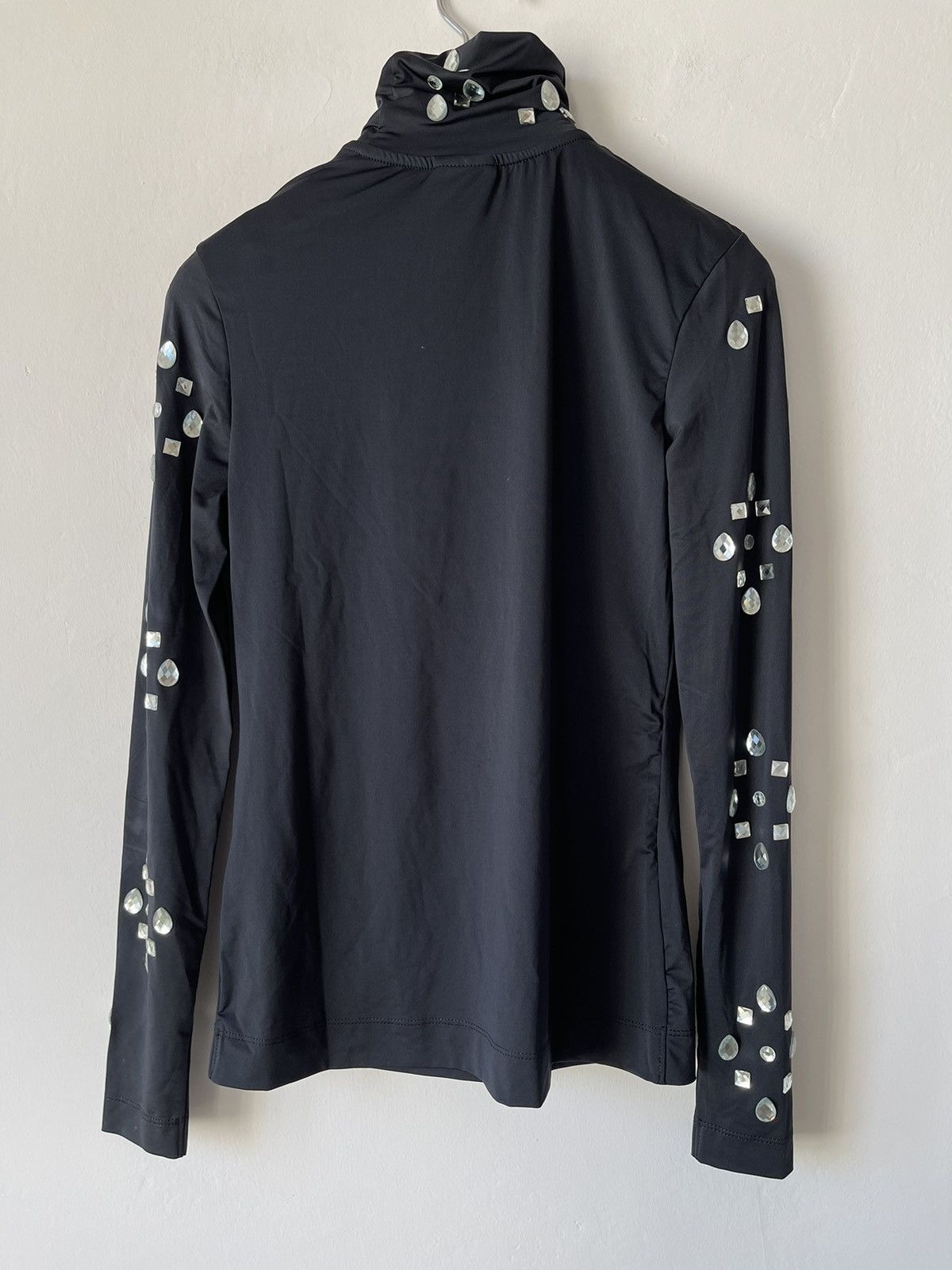 Dries Van Noten Heyser Jewel Turtleneck T-Shirt Size S / US 4 / IT 40 - 2 Thumbnail
