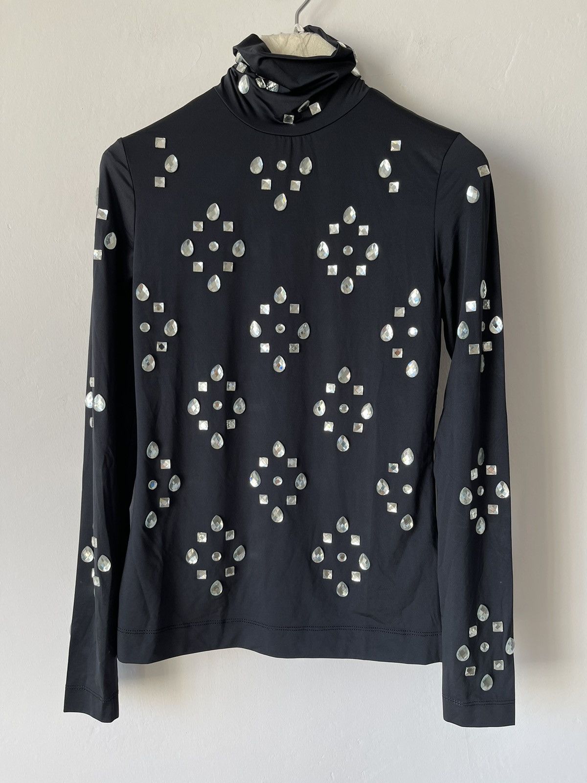 Dries Van Noten Heyser Jewel Turtleneck T-Shirt Size S / US 4 / IT 40 - 1 Thumbnail