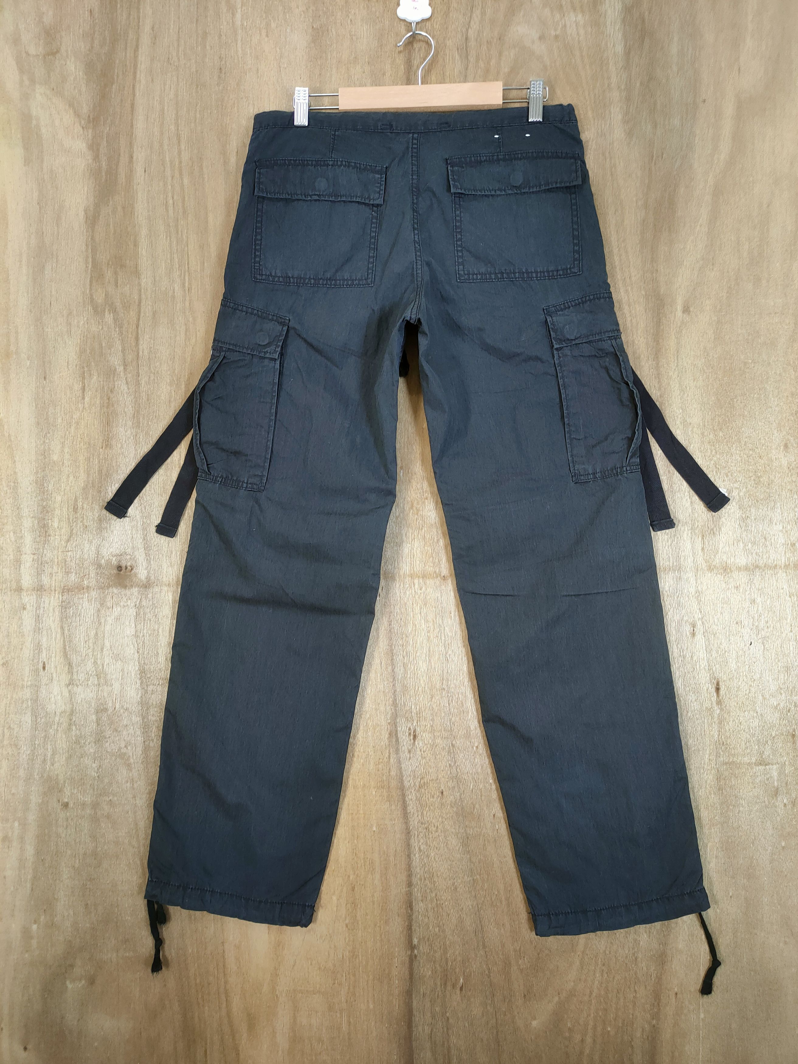 Japanese Brand VINTAGE JAPANESE BRAND BONDAGE CARGO PANTS Size US 30 / EU 46 - 7 Thumbnail