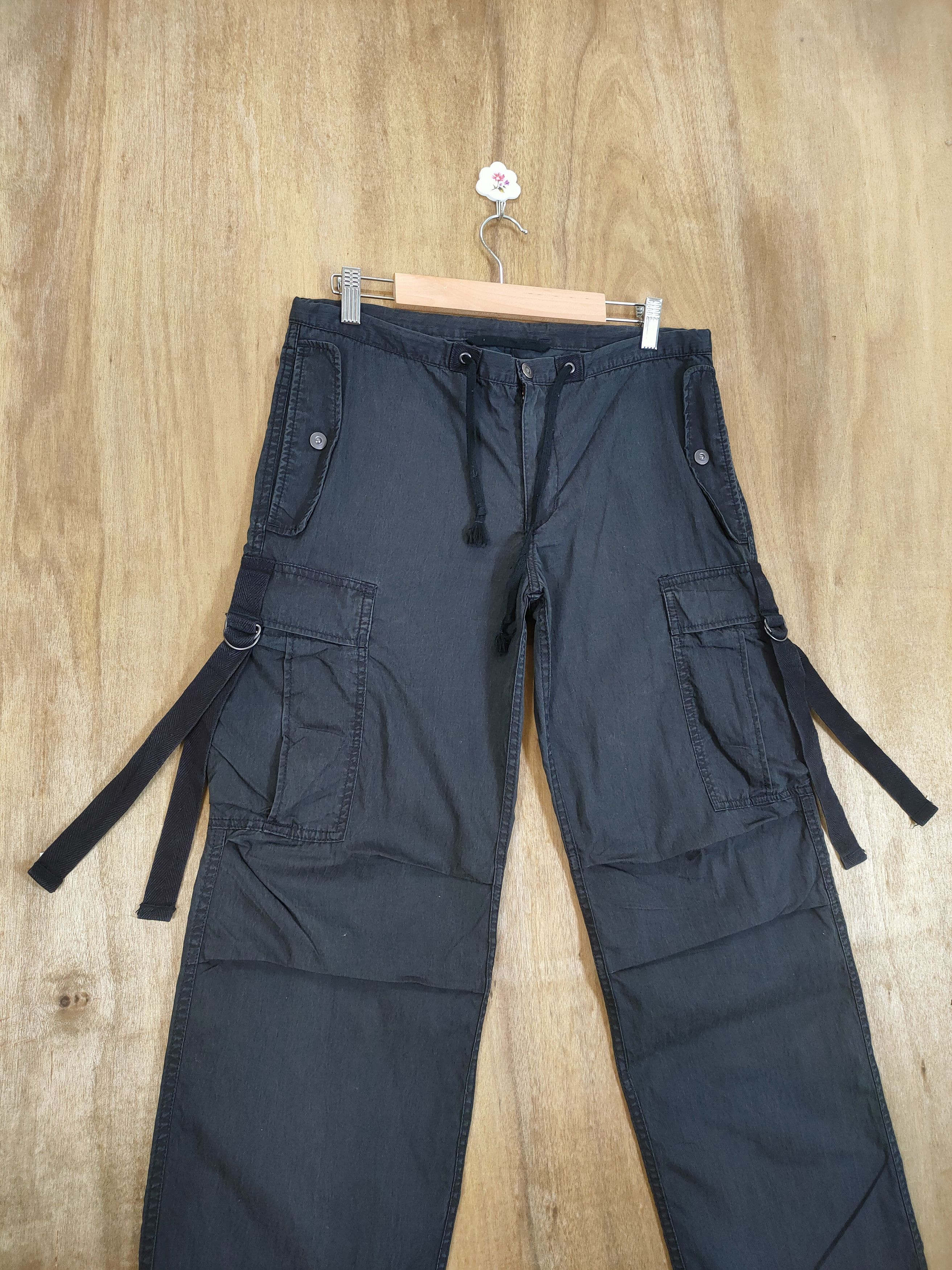 Japanese Brand VINTAGE JAPANESE BRAND BONDAGE CARGO PANTS Size US 30 / EU 46 - 2 Thumbnail