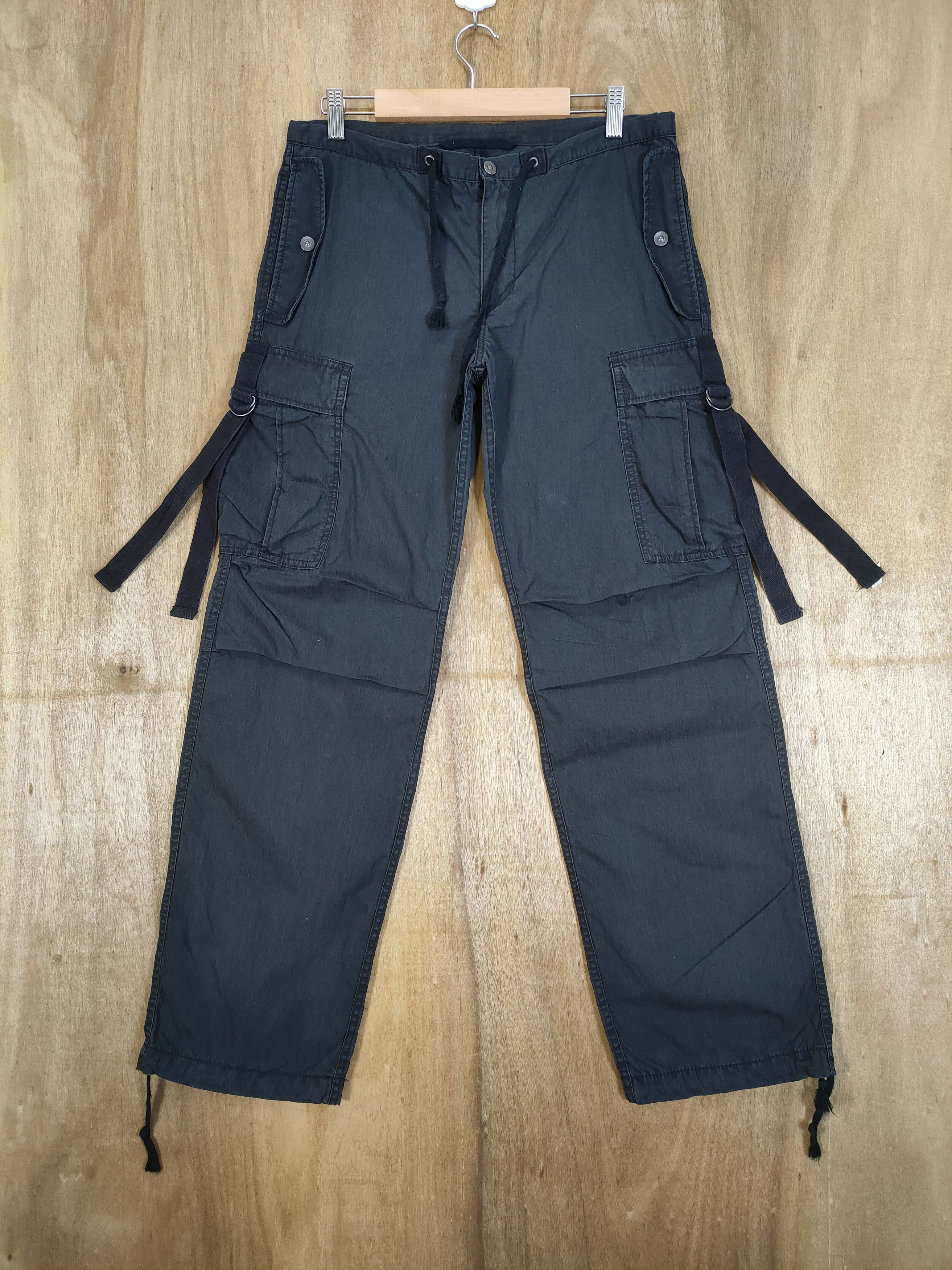 Japanese Brand VINTAGE JAPANESE BRAND BONDAGE CARGO PANTS Size US 30 / EU 46 - 1 Thumbnail