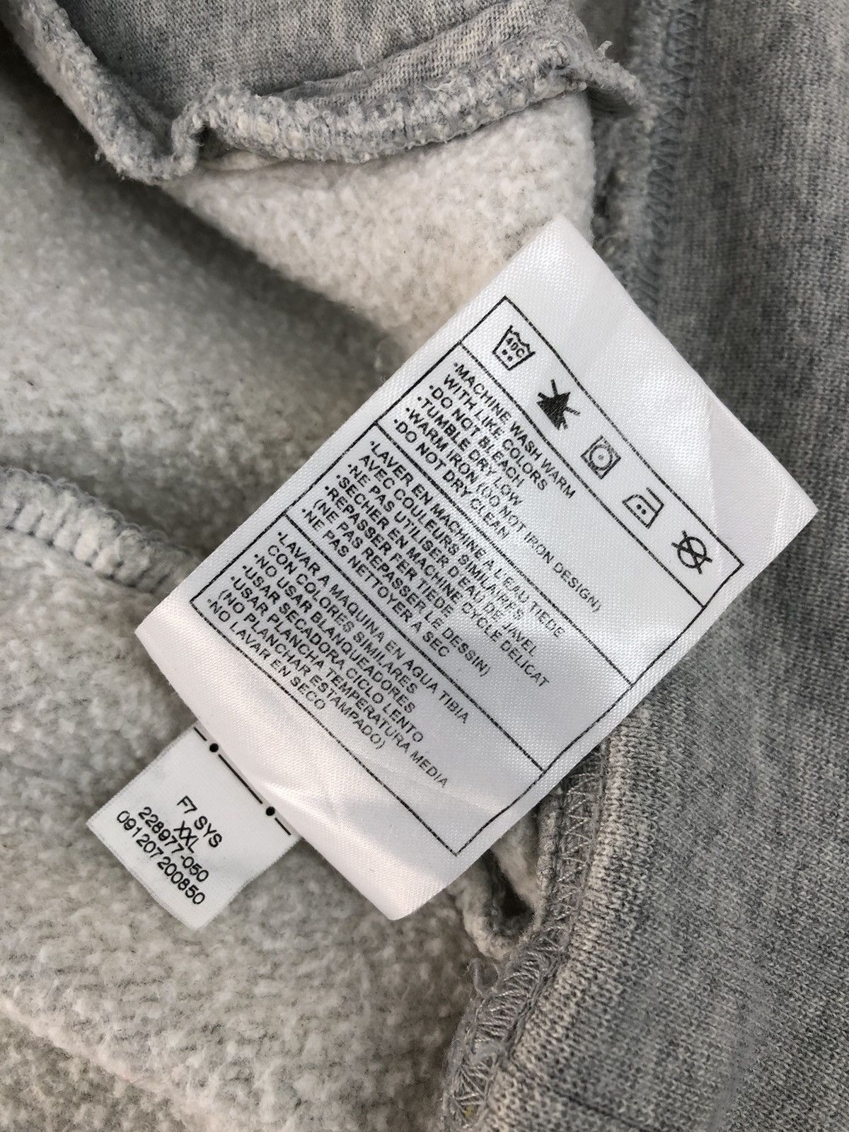 Nike Hype Nike Swoosh Embroidery Logo Hooded Pull Over Style Size US XXL / EU 58 / 5 - 8 Thumbnail