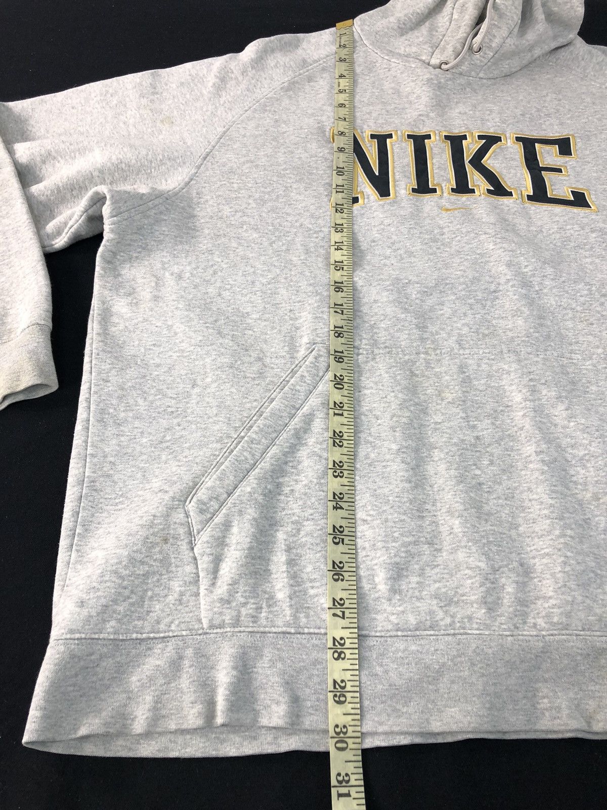 Nike Hype Nike Swoosh Embroidery Logo Hooded Pull Over Style Size US XXL / EU 58 / 5 - 10 Thumbnail