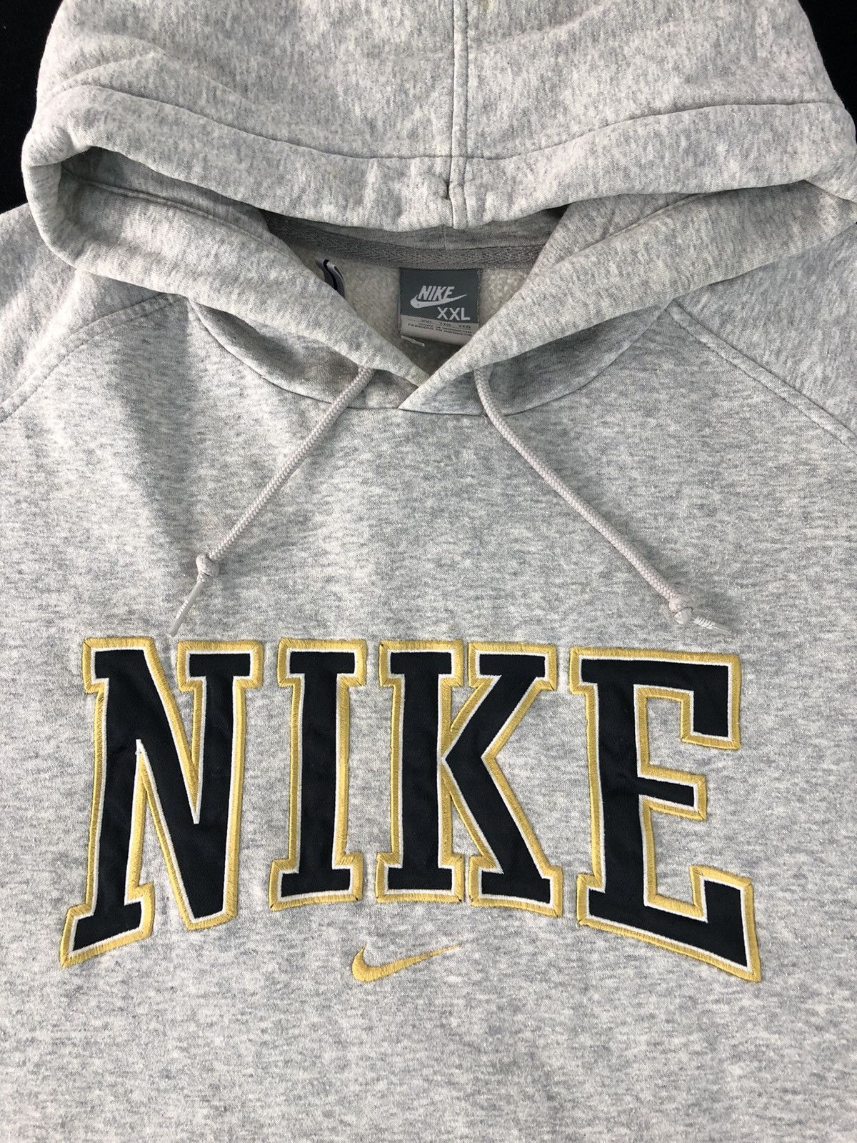 Nike Hype Nike Swoosh Embroidery Logo Hooded Pull Over Style Size US XXL / EU 58 / 5 - 4 Thumbnail