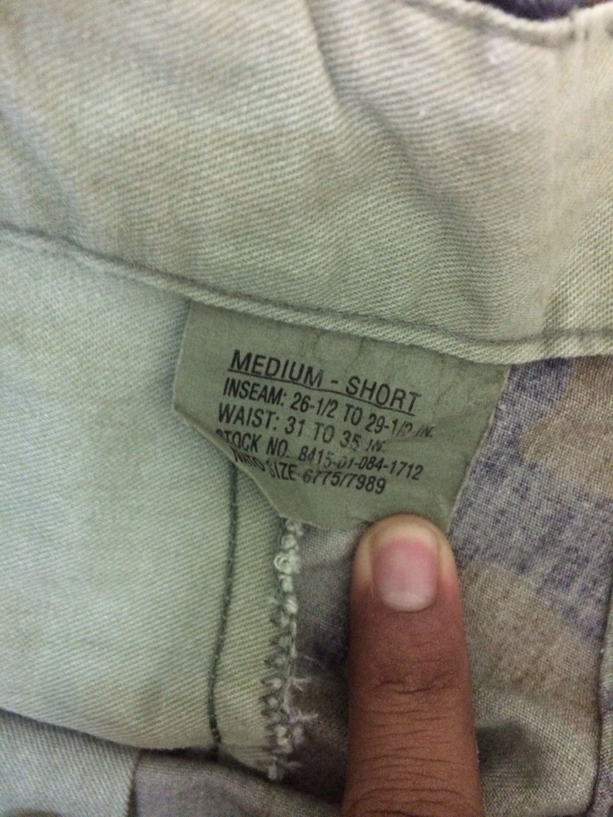 Vintage Vintage Military Tactical Combat Trousers Cargo Pant Size US 32 / EU 48 - 3 Thumbnail