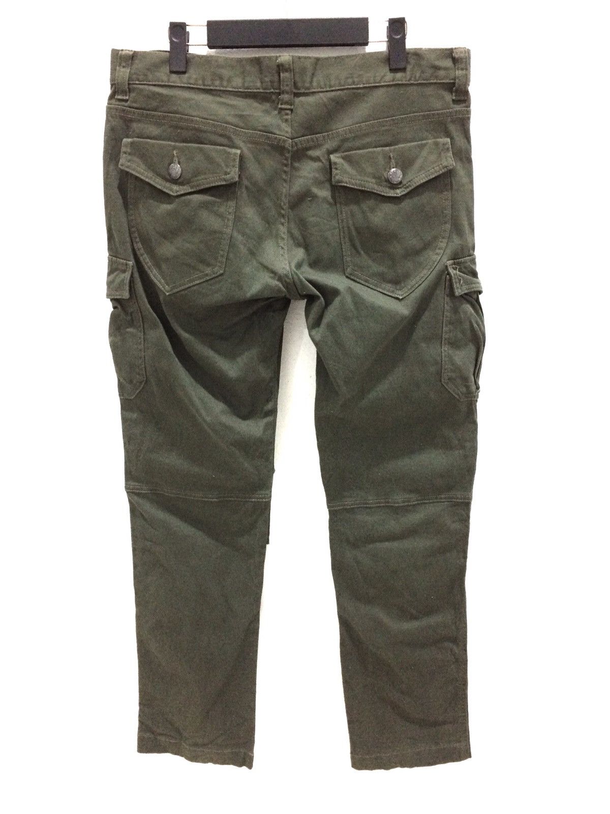 Japanese Brand Japanese Brand Villand Cargo Olive Green Pant Size US 34 / EU 50 - 5 Thumbnail