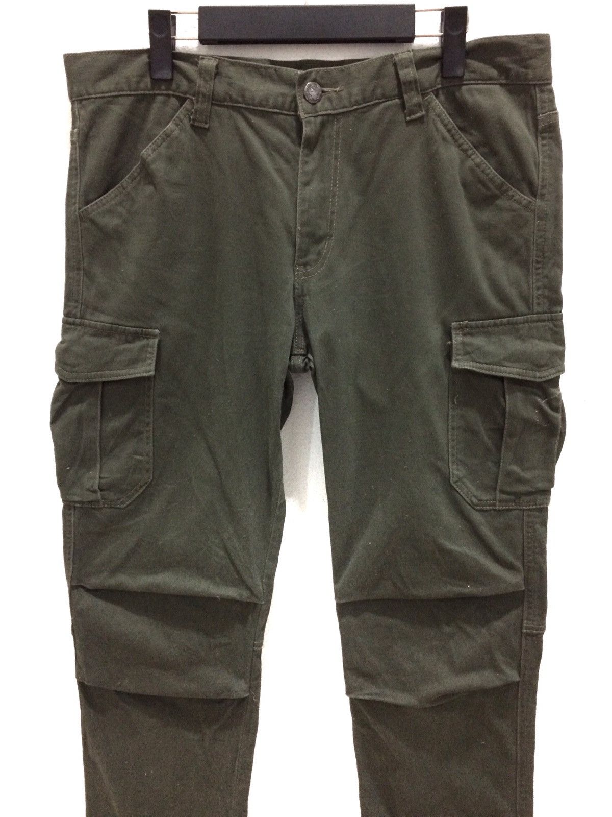 Japanese Brand Japanese Brand Villand Cargo Olive Green Pant Size US 34 / EU 50 - 2 Thumbnail
